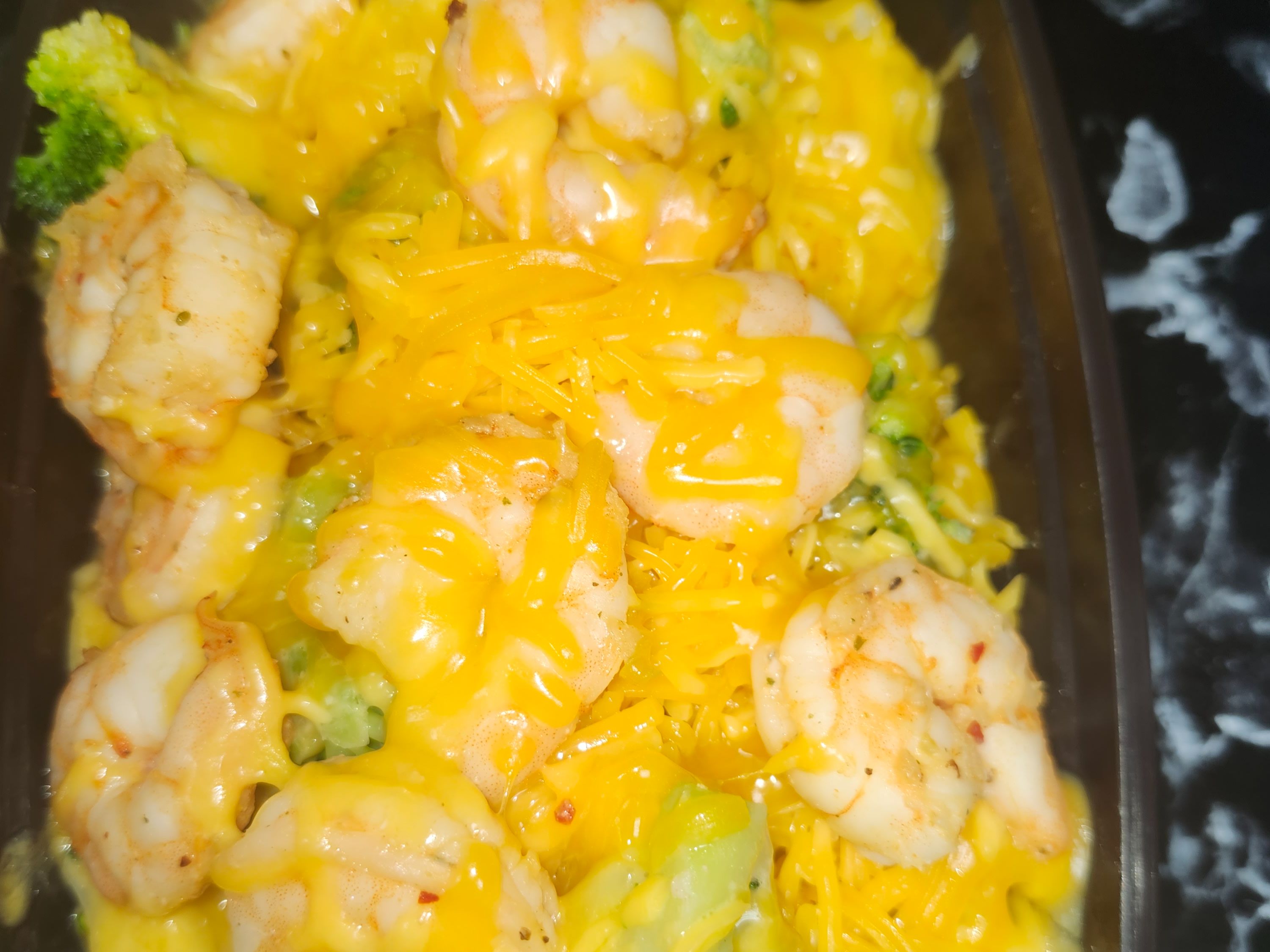 Shrimp & Broccoli Tater.