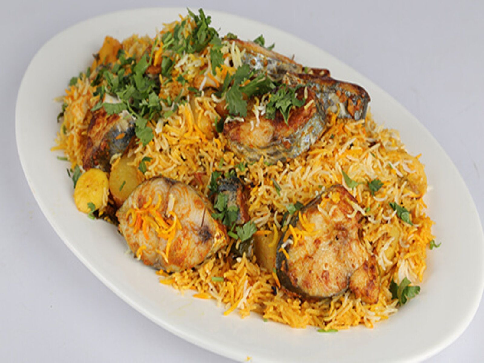 Grilled Ocean Salmon Mandi.
