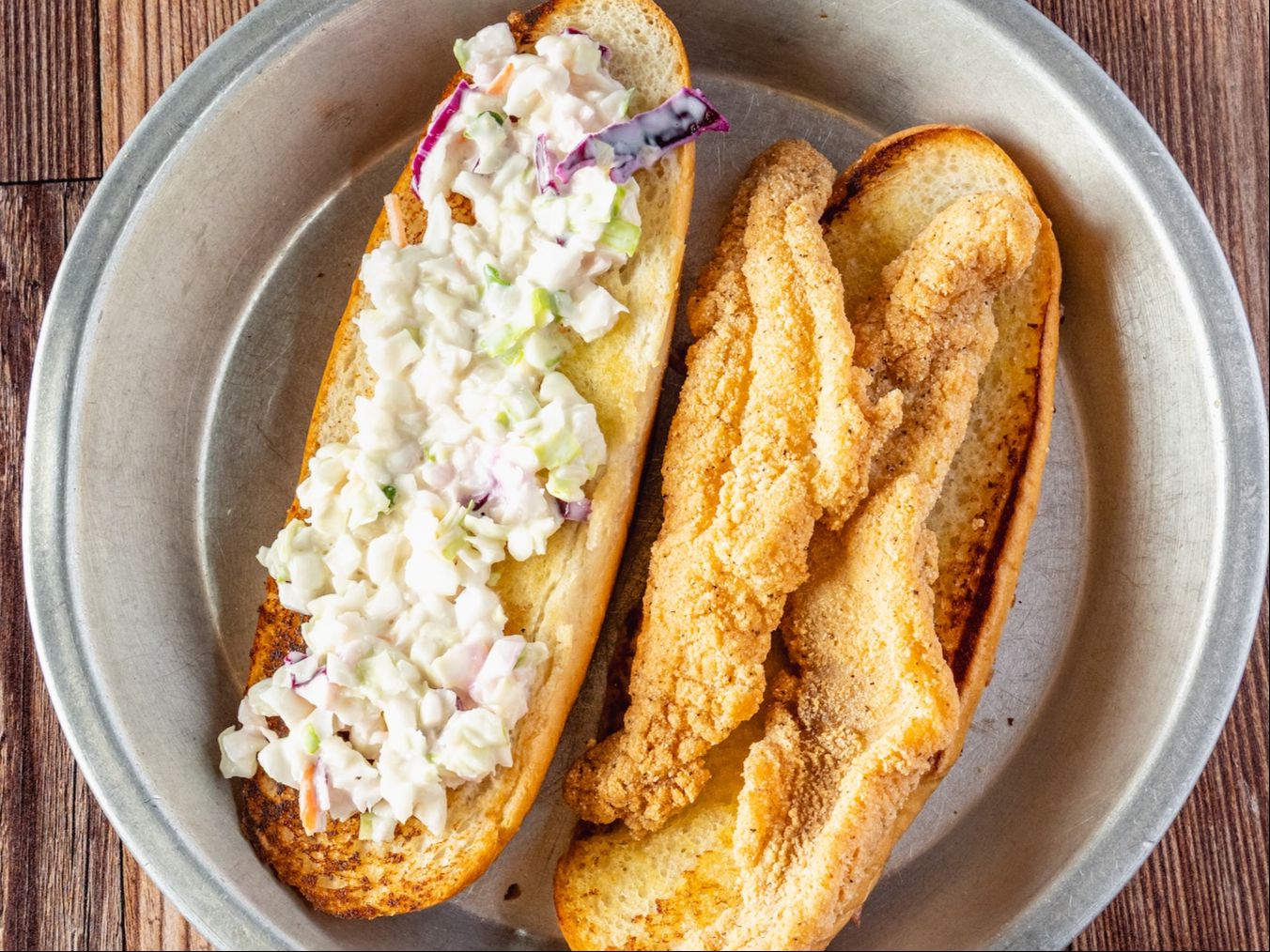 Catfish Poboy Sandwich