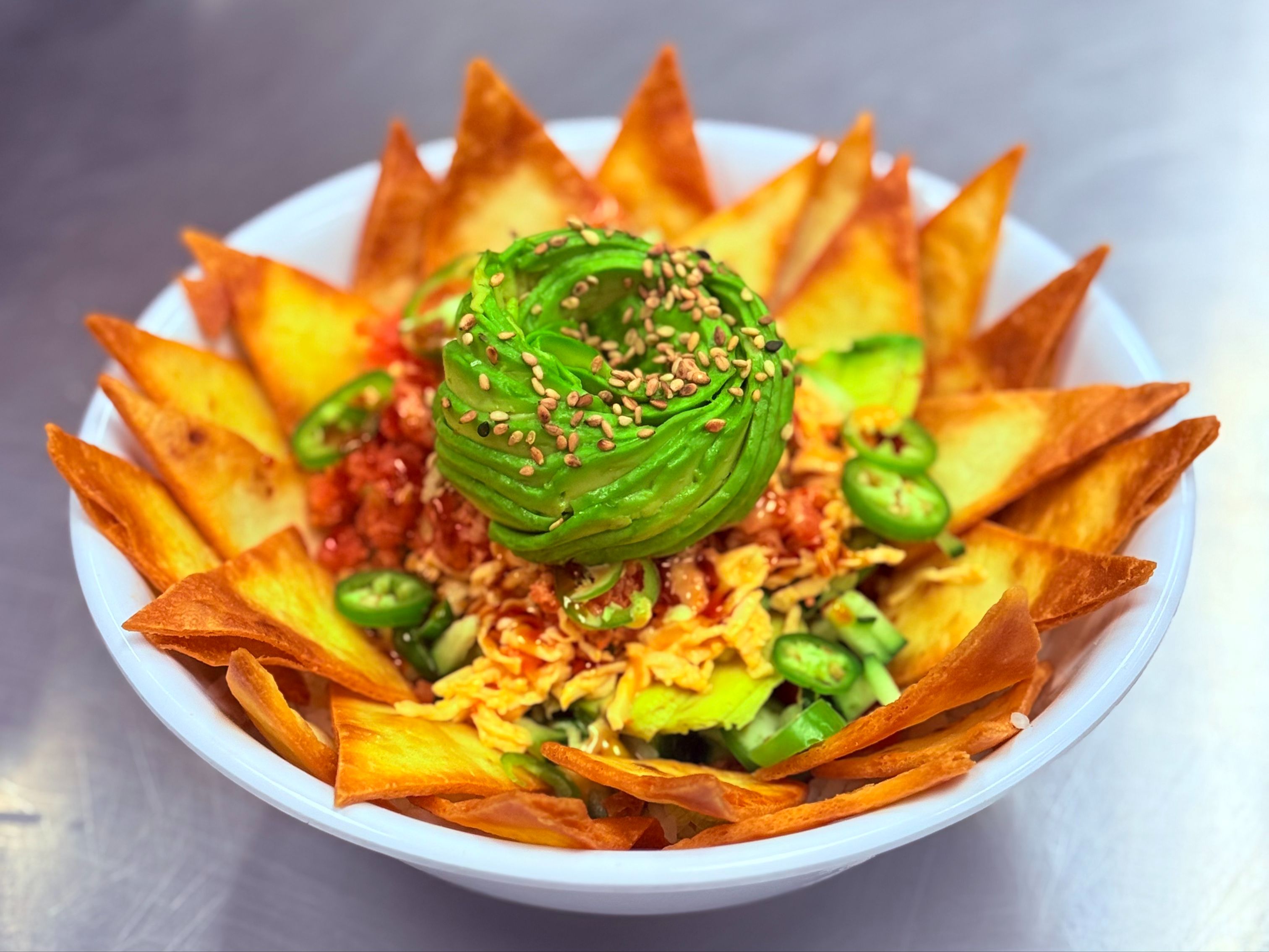Sushi Nachos.