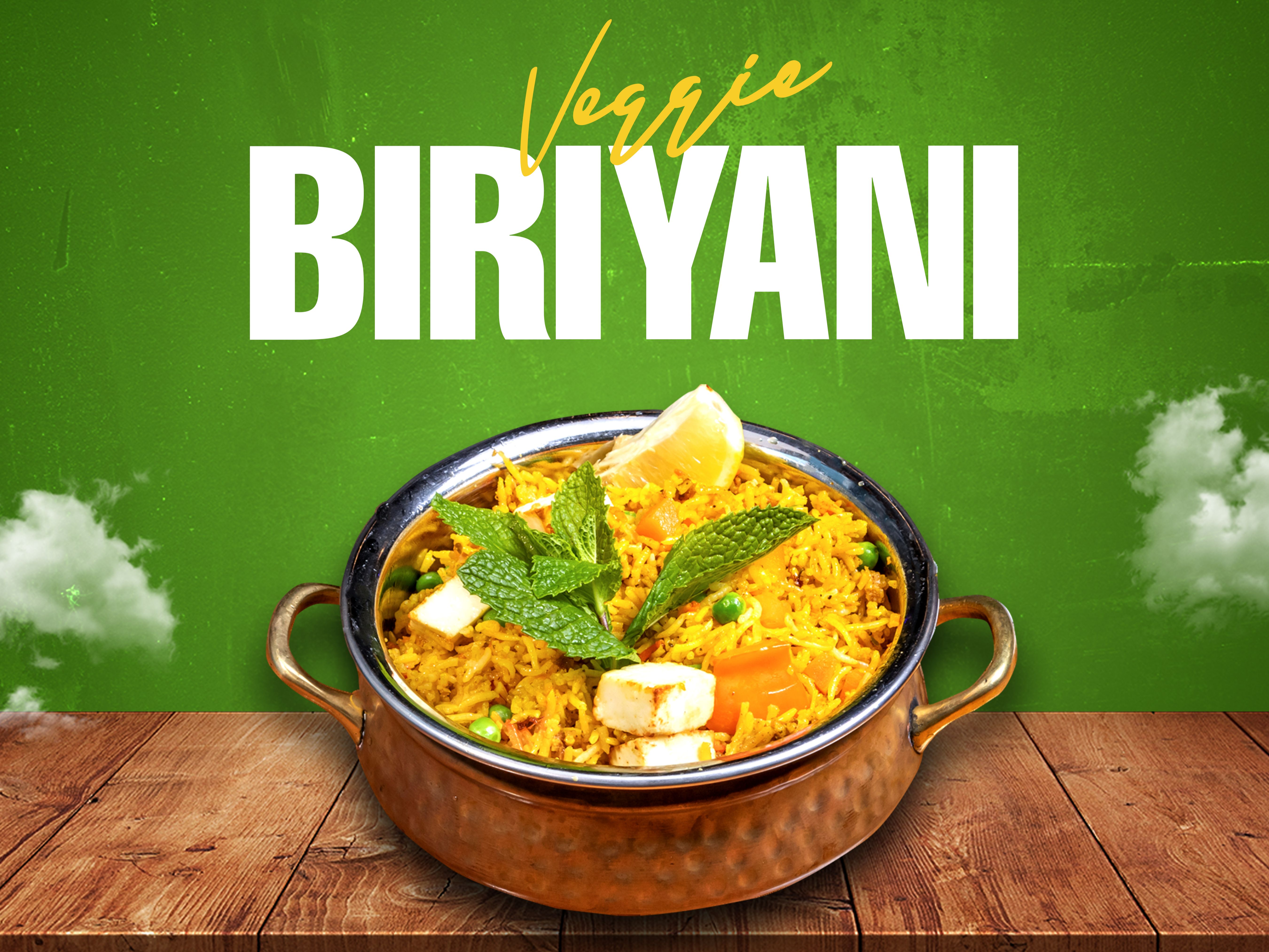 Veg Biriyani.