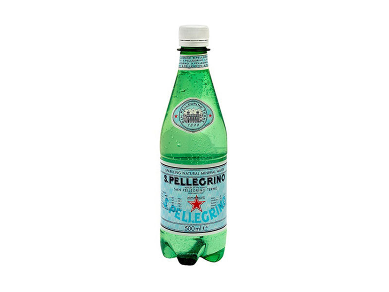 Bottle of Sparkling Water.