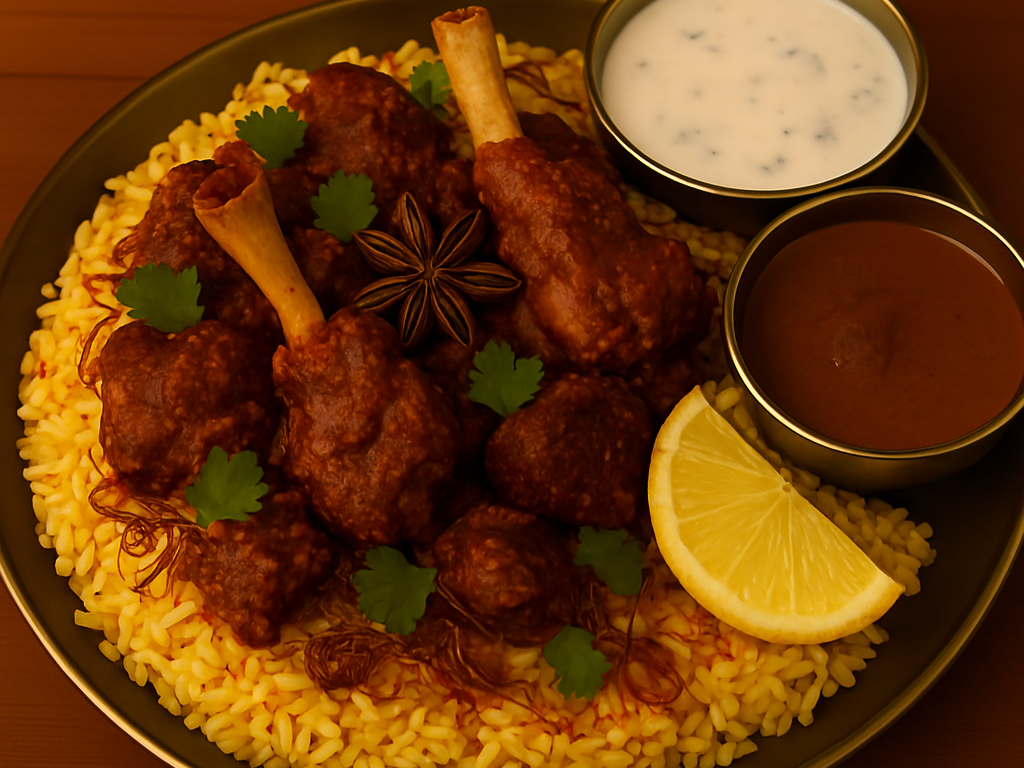 Goat Fry Biryani (Gf)