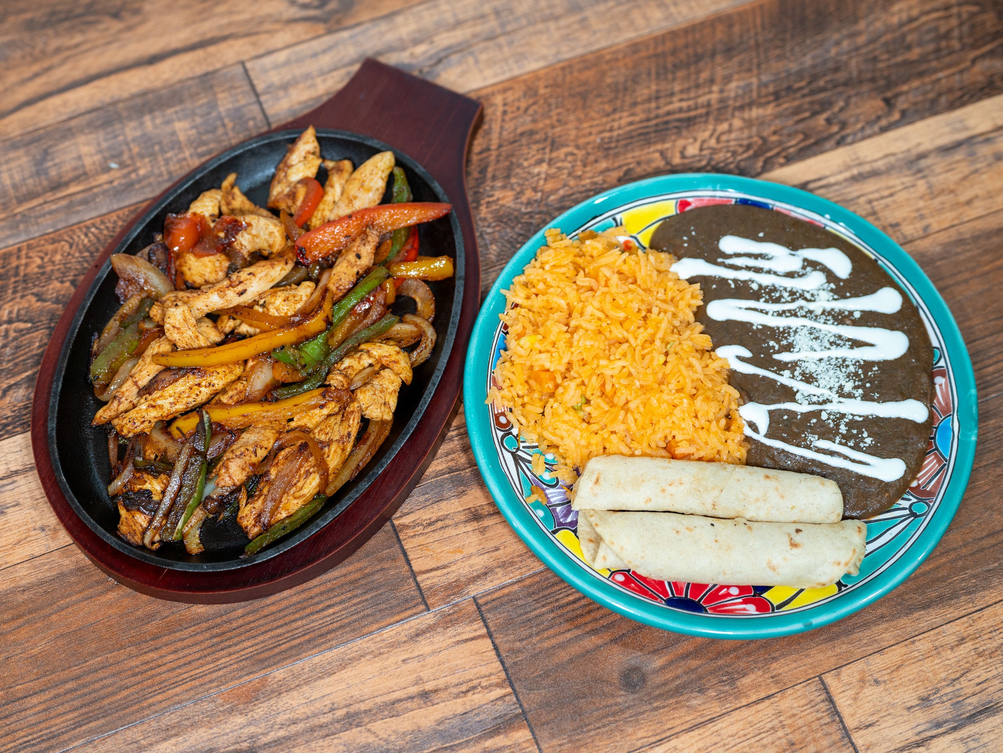 Chicken Fajitas.