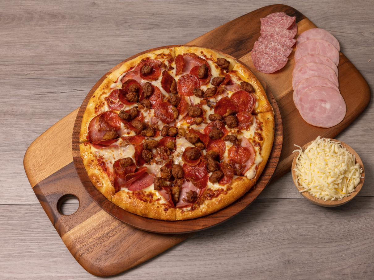 Meatlovers Pizza.