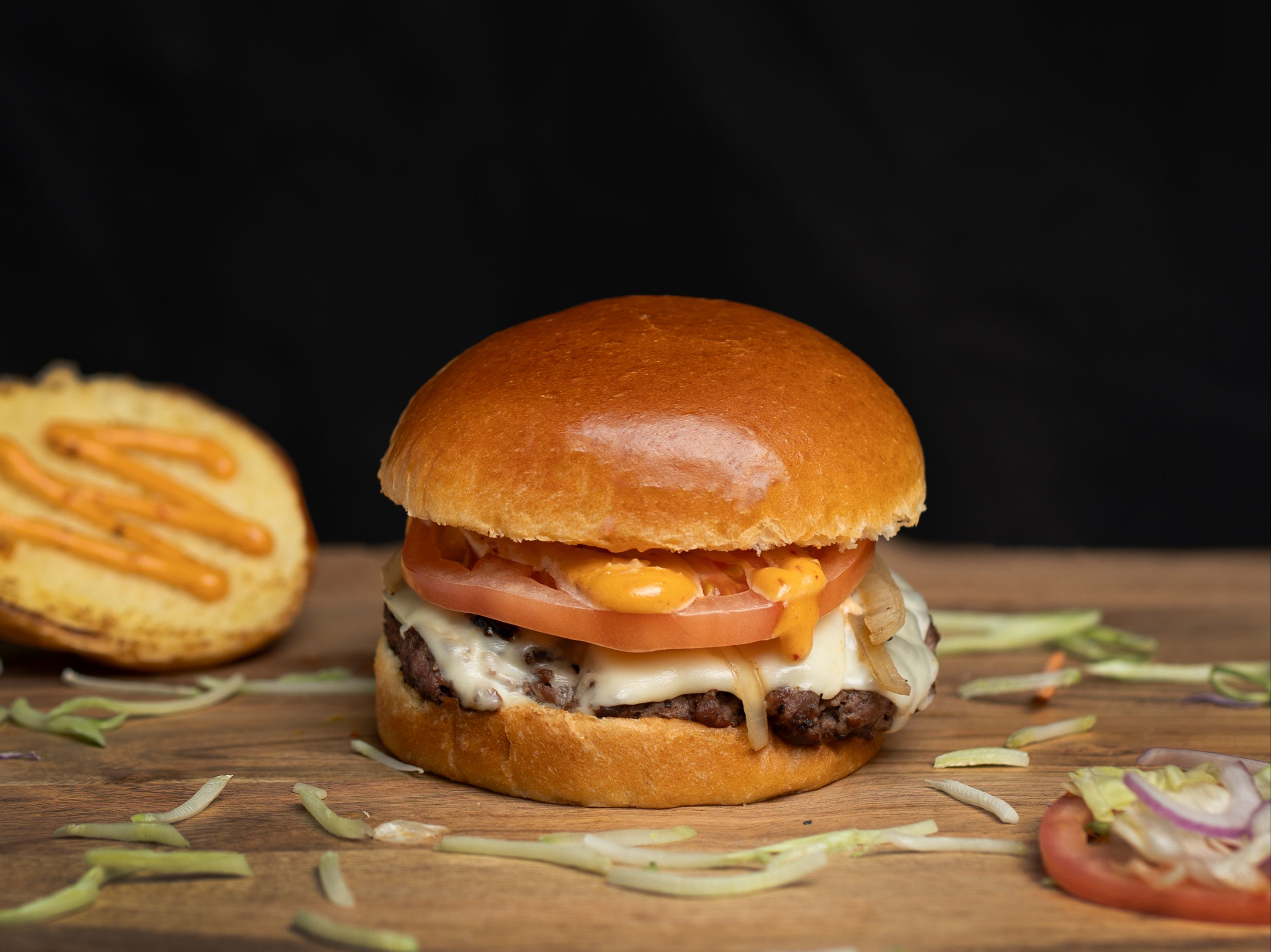 Classic Beef Burger.