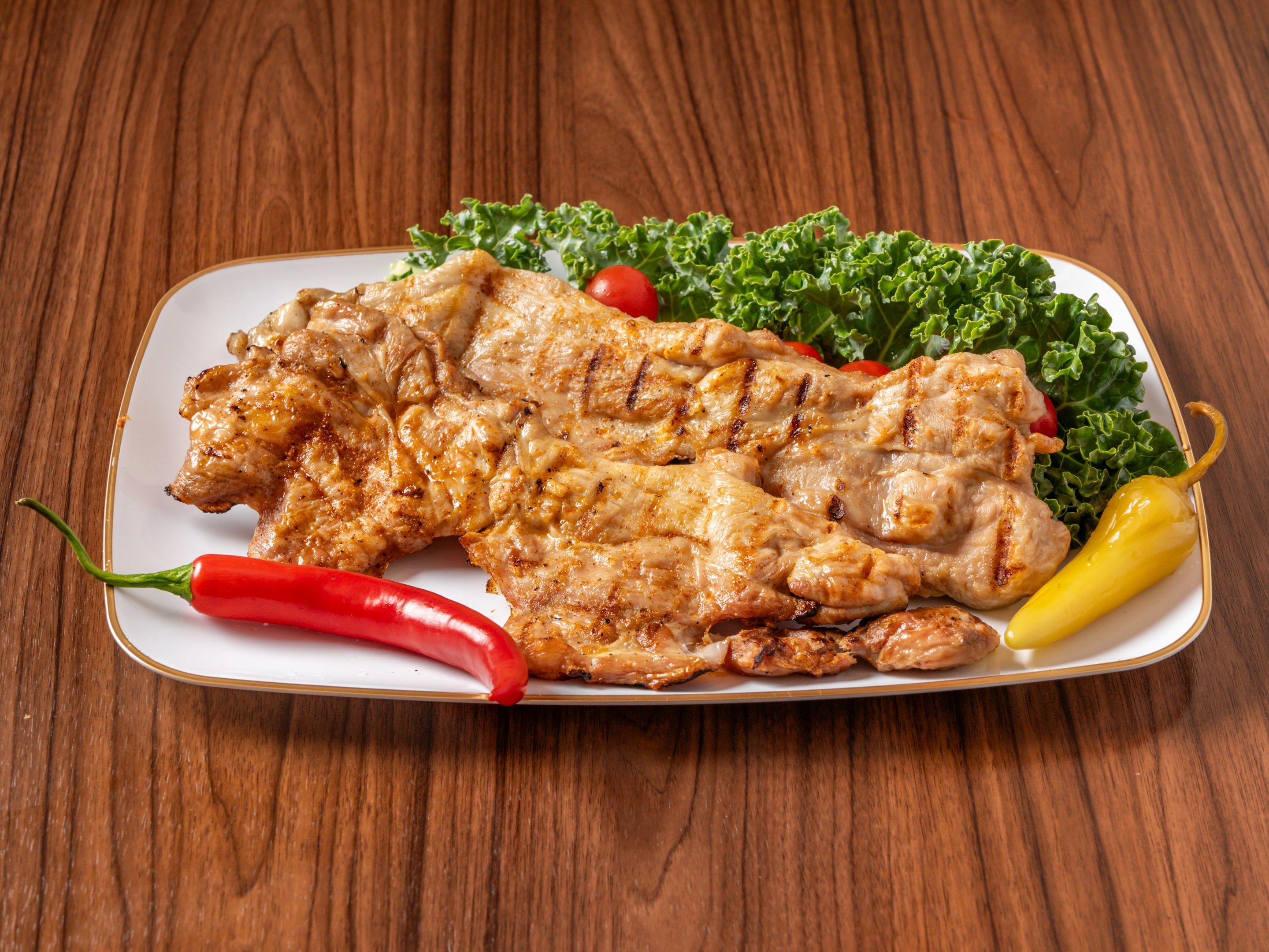 Baby Chicken Steak.