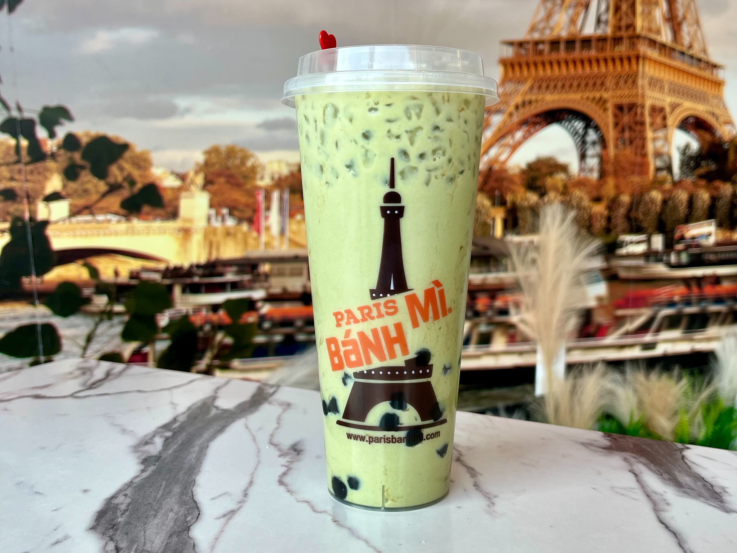Matcha Milk Tea.
