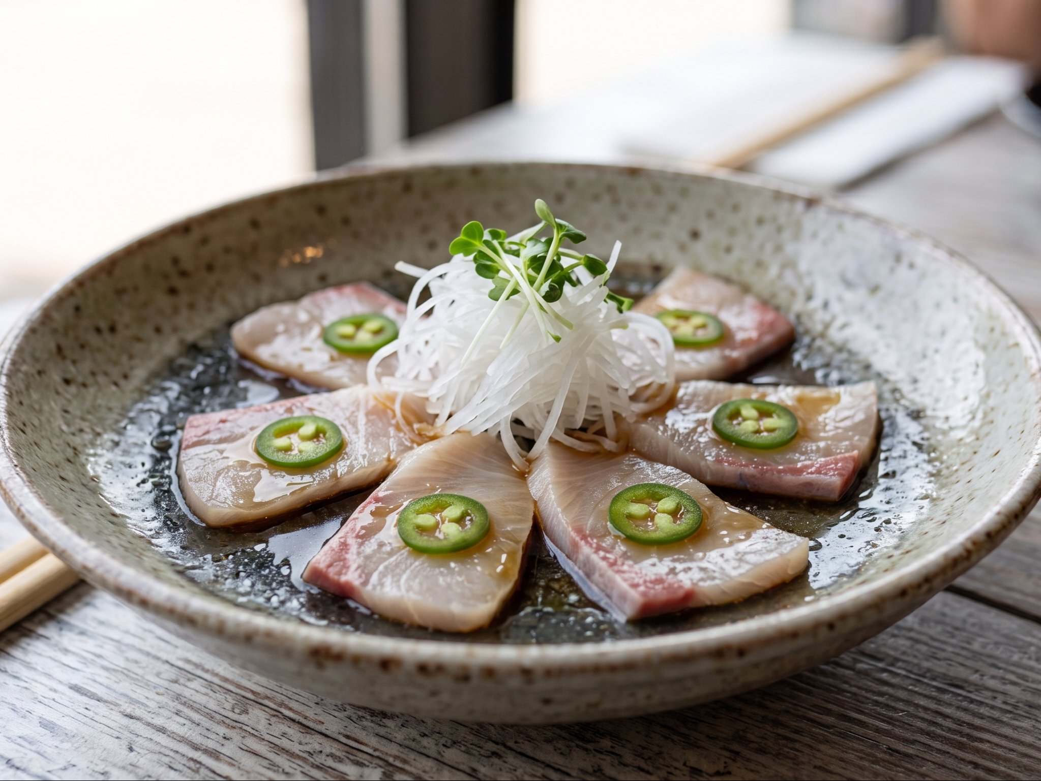 Jalapeno Hamachi Belly.
