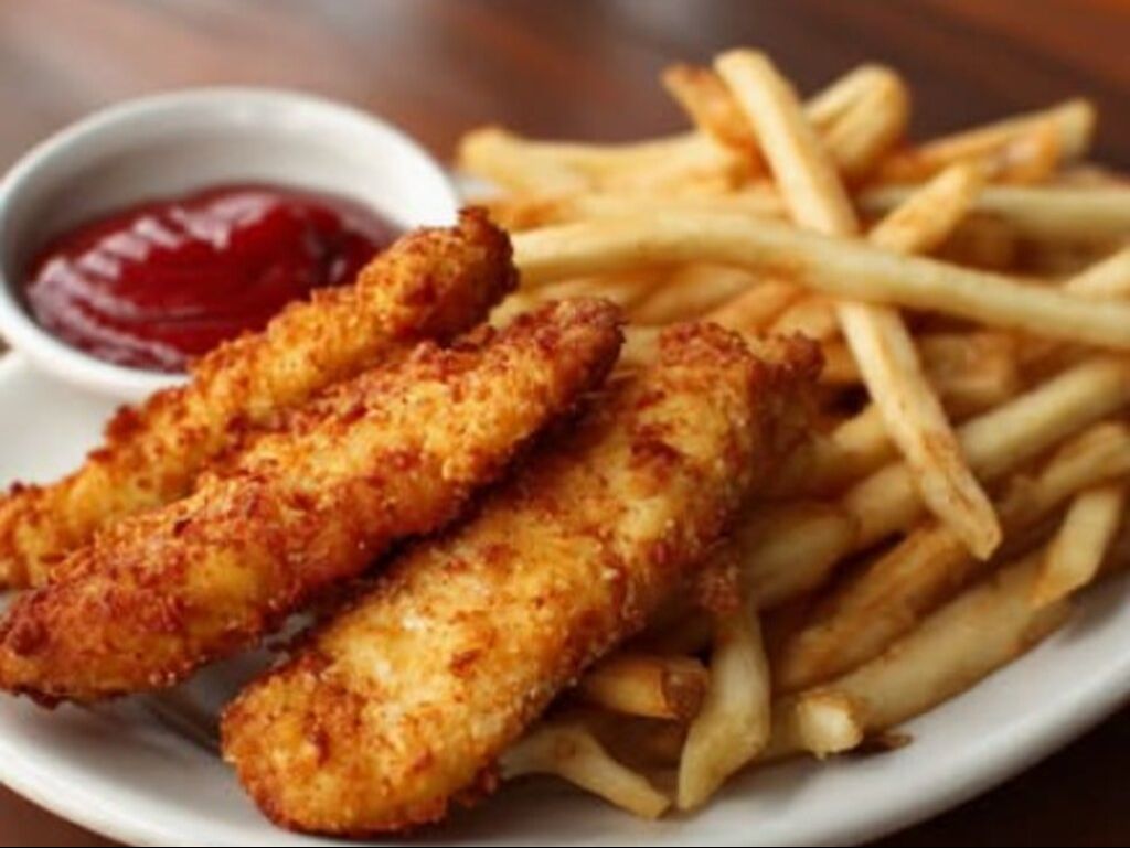 #1 Chicken fingers.