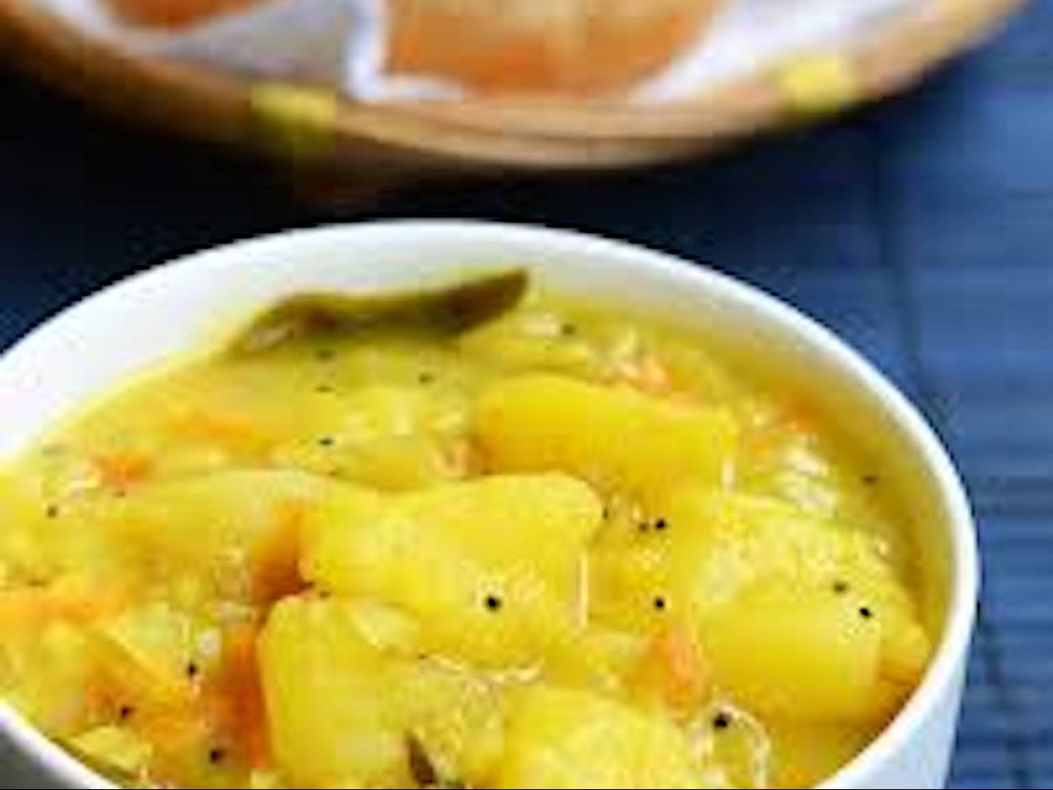 Yellow Potato Masala.