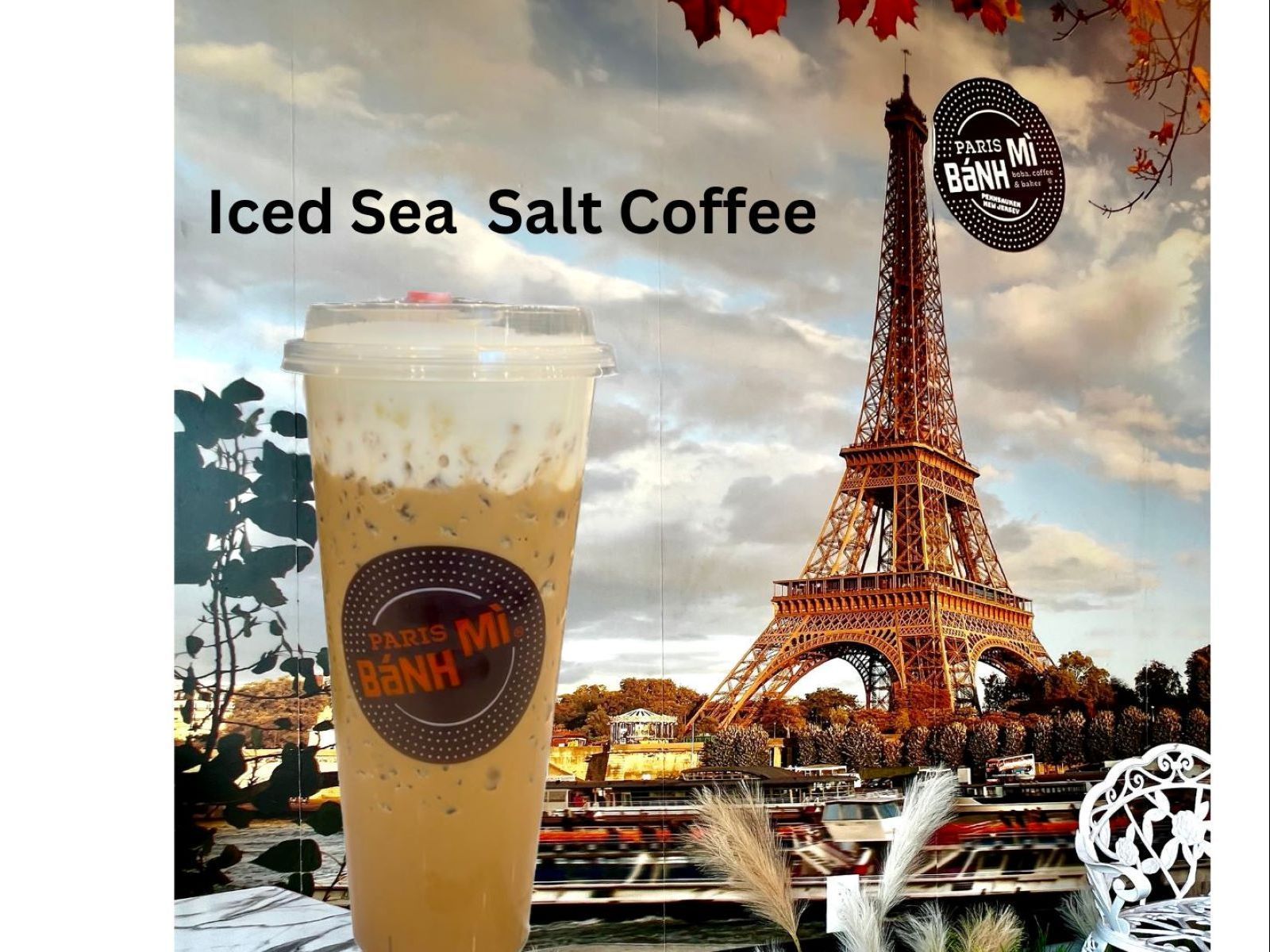 Iced Sea Salt Coffee *Contains Caffeine*.