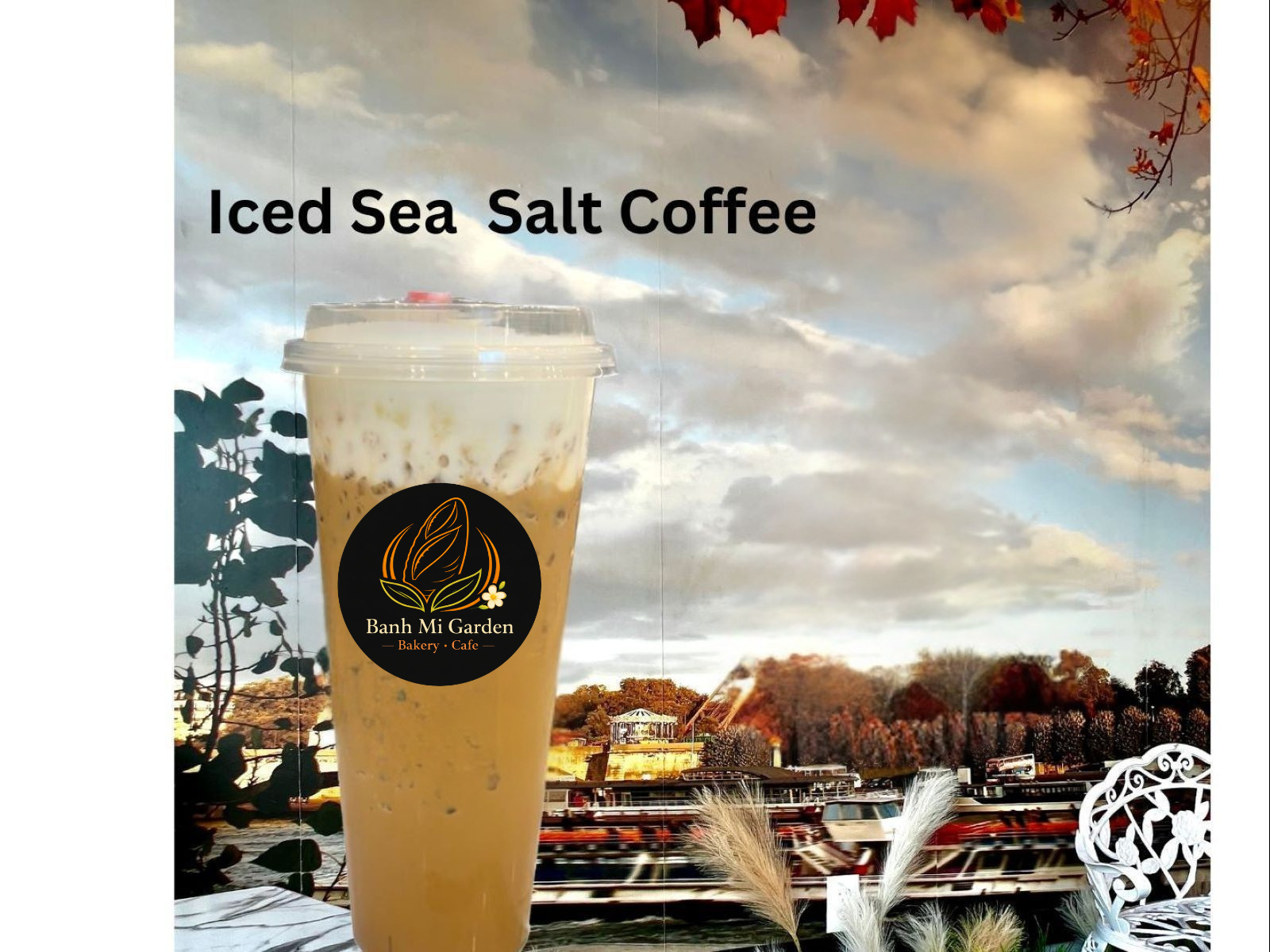 Iced Sea Salt Coffee *Contains Caffeine*.