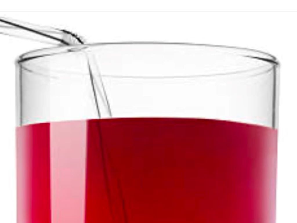 Cranberry Juice.