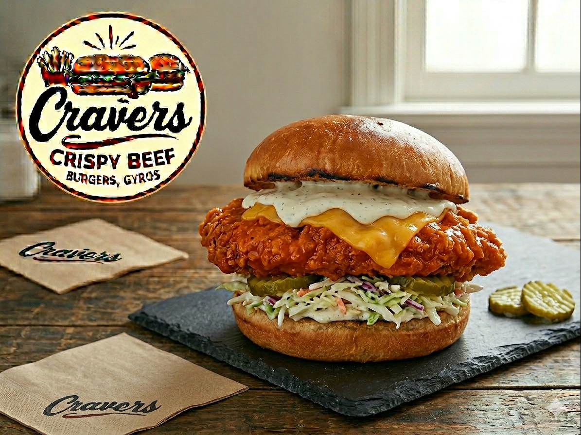 Buffalo Ranch Chicken Sandwich.