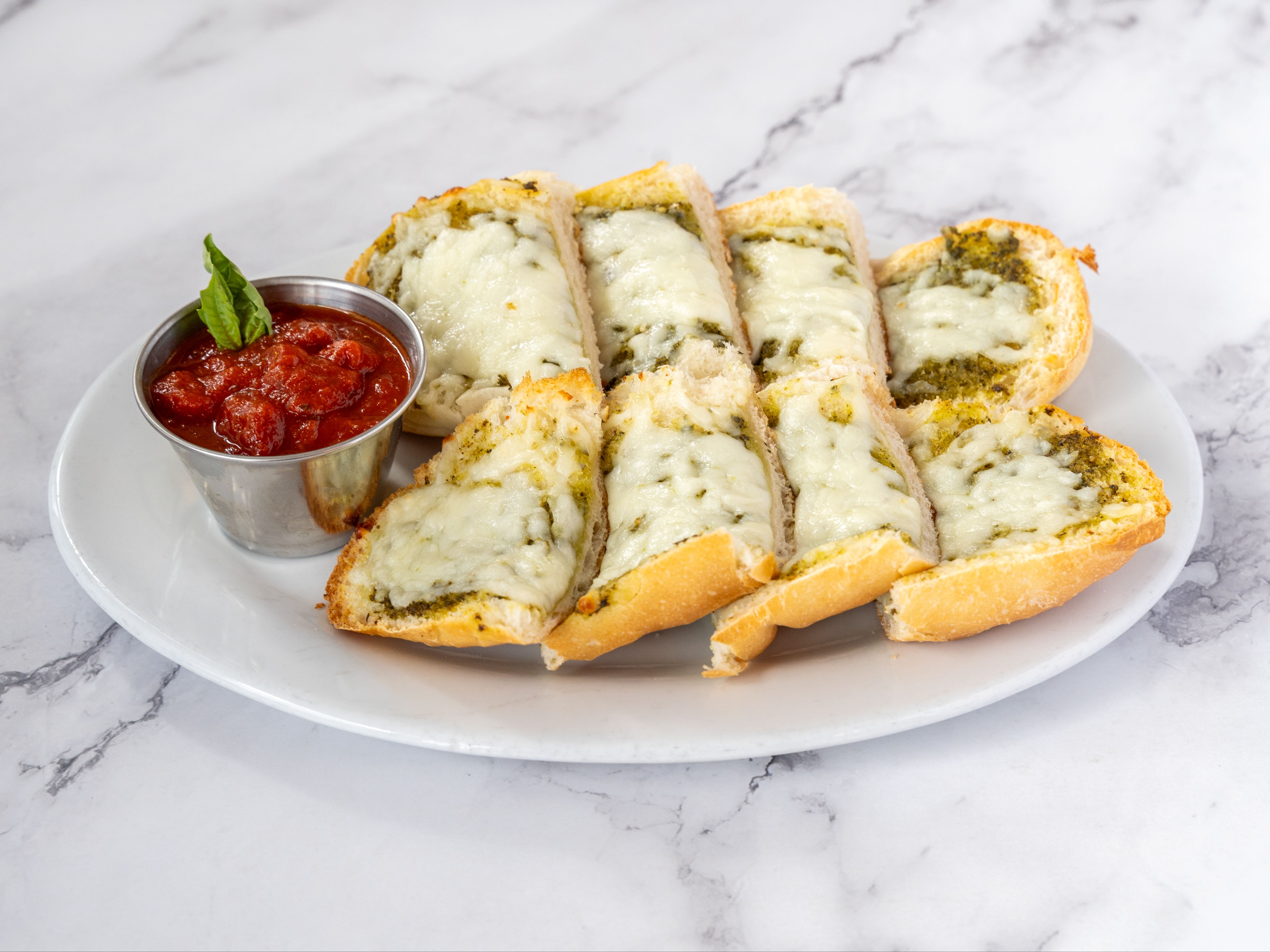 Pesto Cheese Bread.