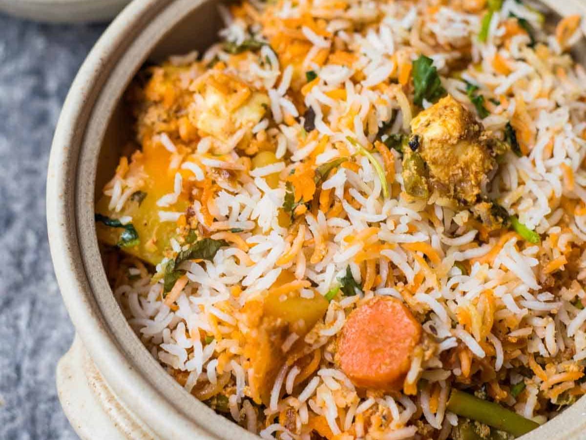 Vegetable Biryani