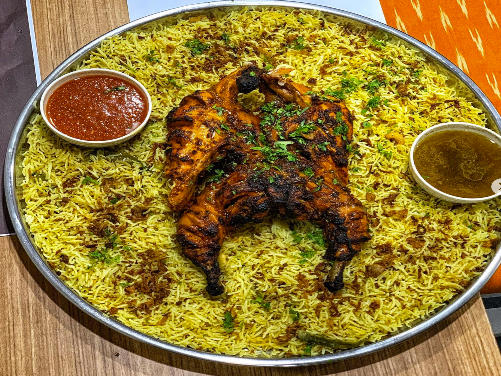 Charcoal Chicken Mandi