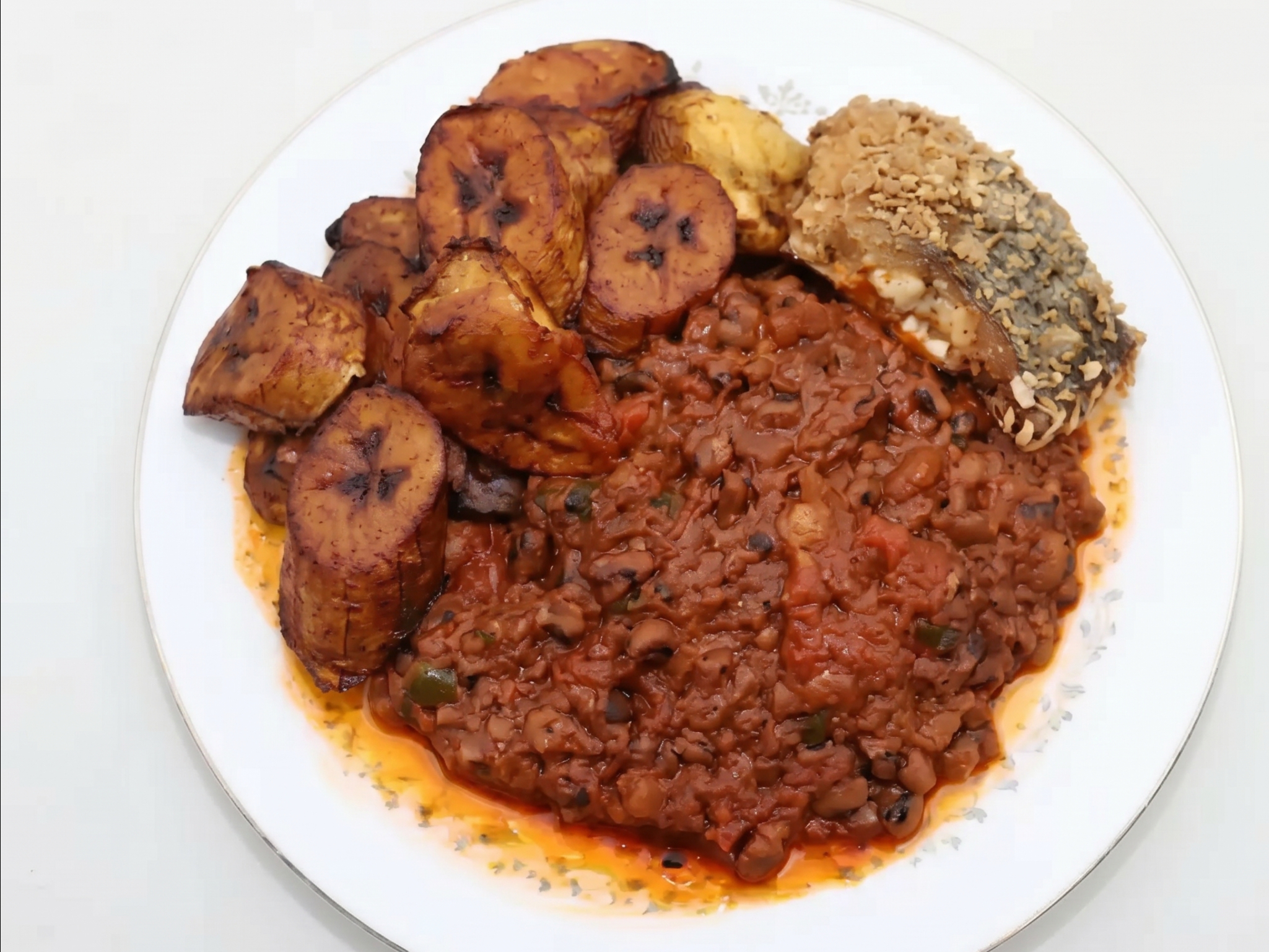 Beans And Sweet Plaintain Small