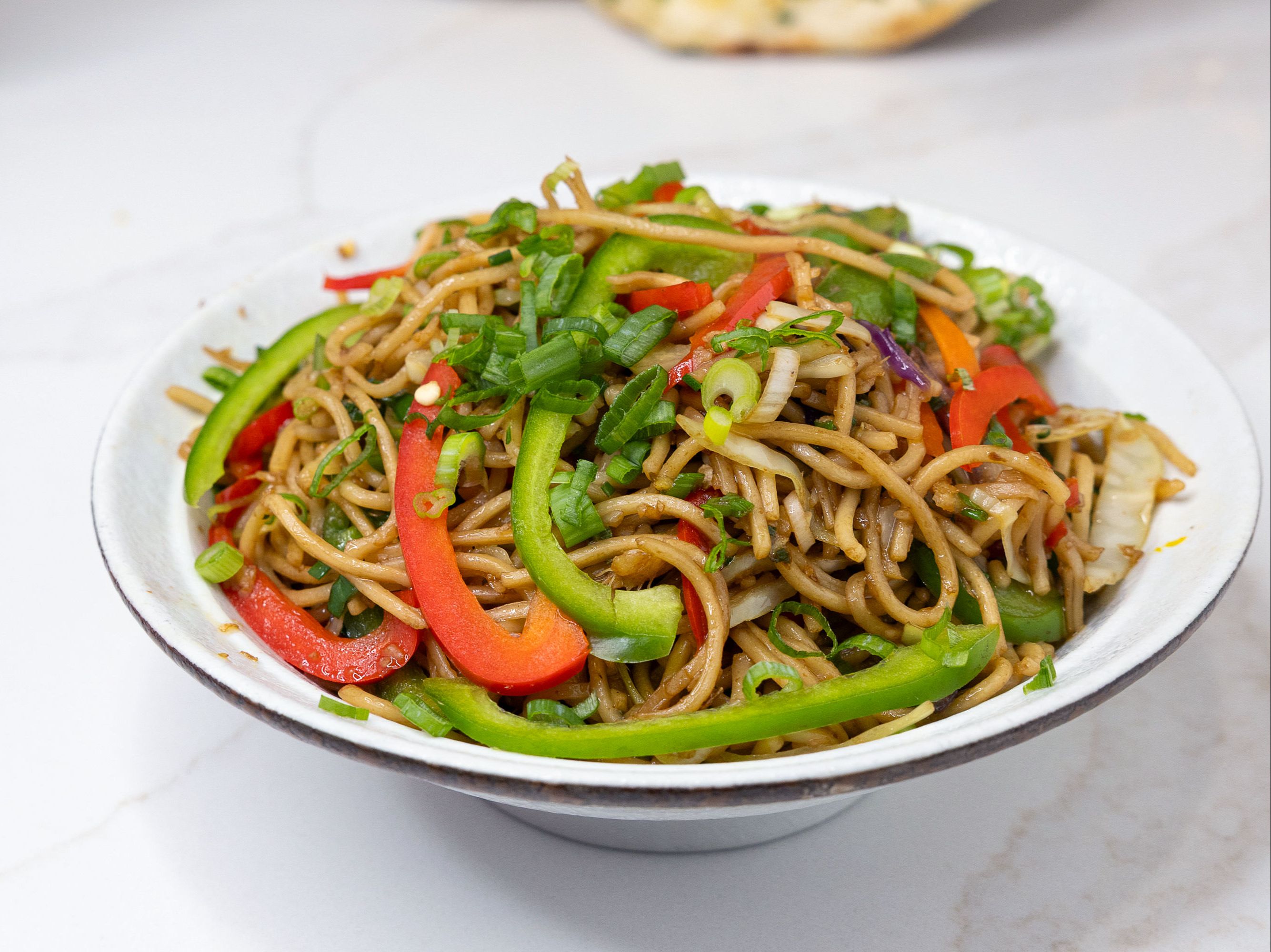 Veg Hakka Noodles.