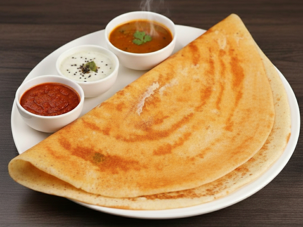Plain Dosa.
