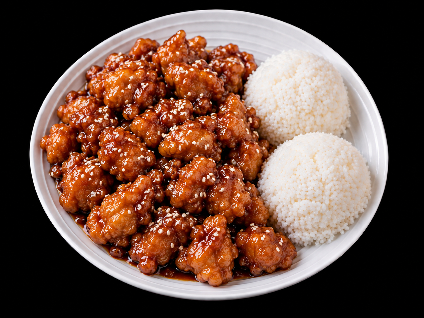 Sesame Chicken.