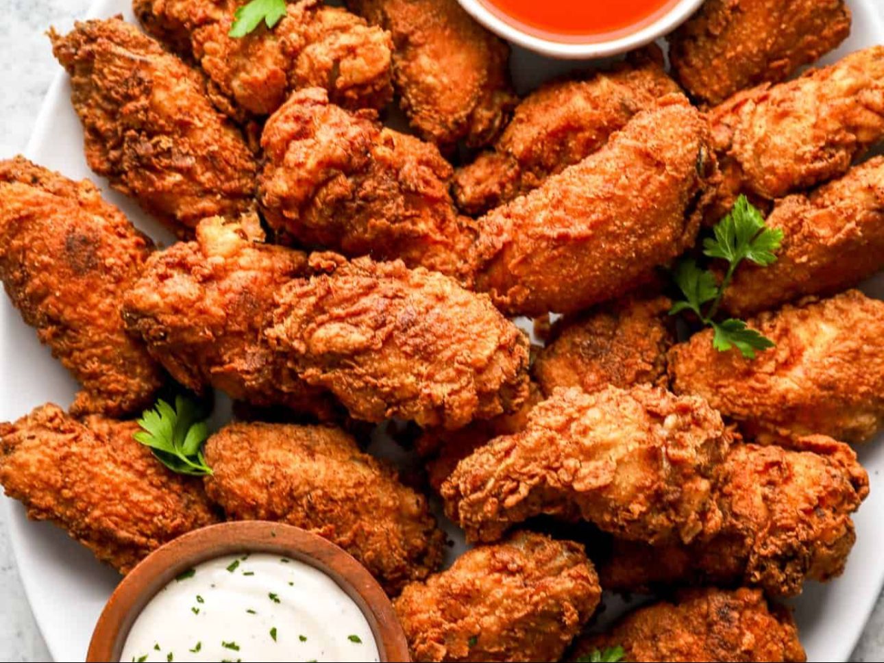 Salt & Vinegar Wings.