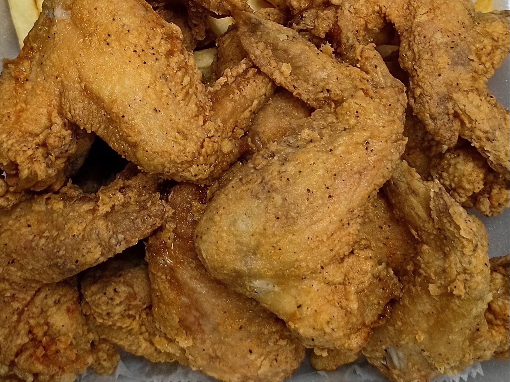40 Whole Wings + Family Fries