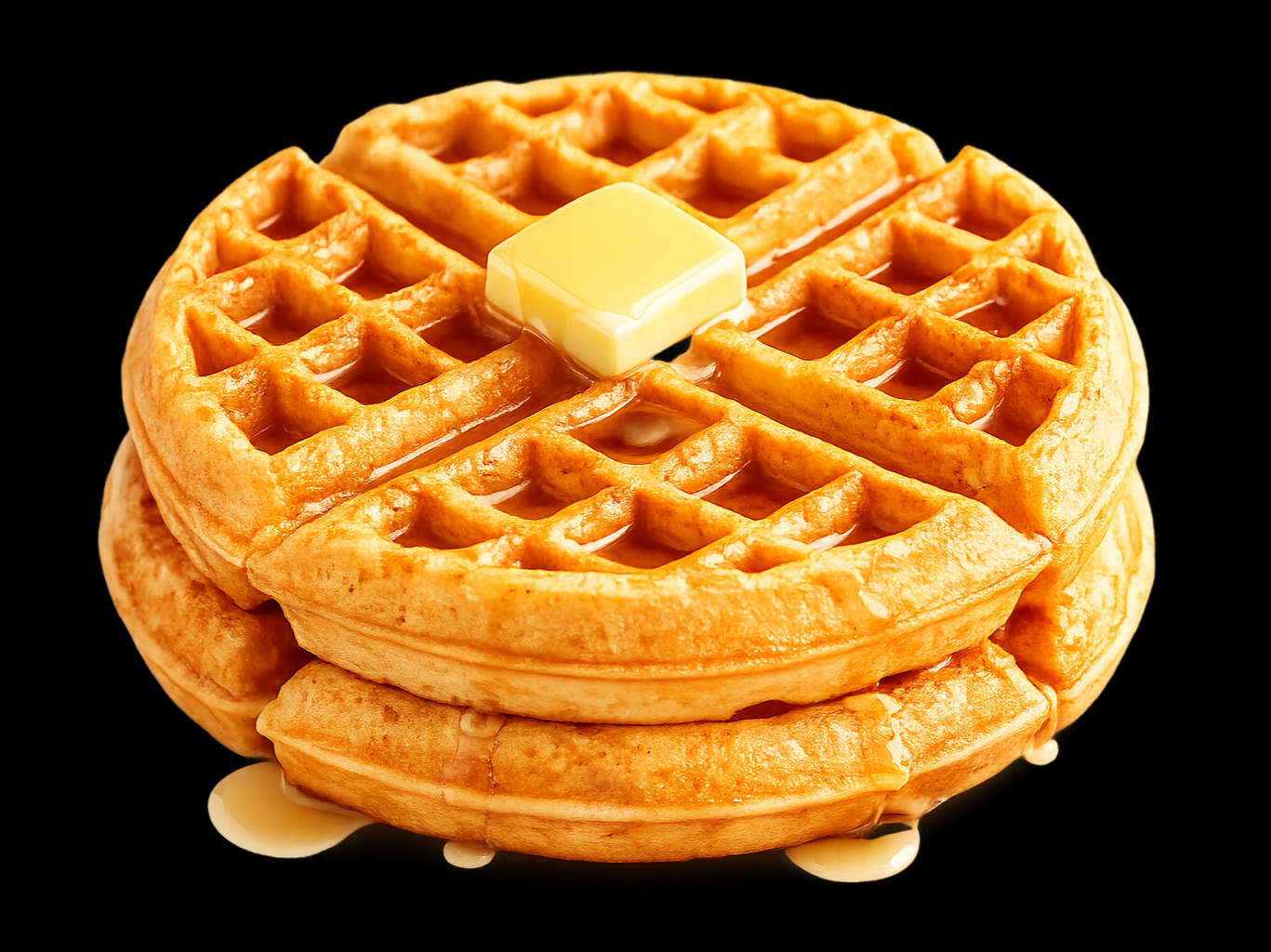 Plain Waffle Combo.