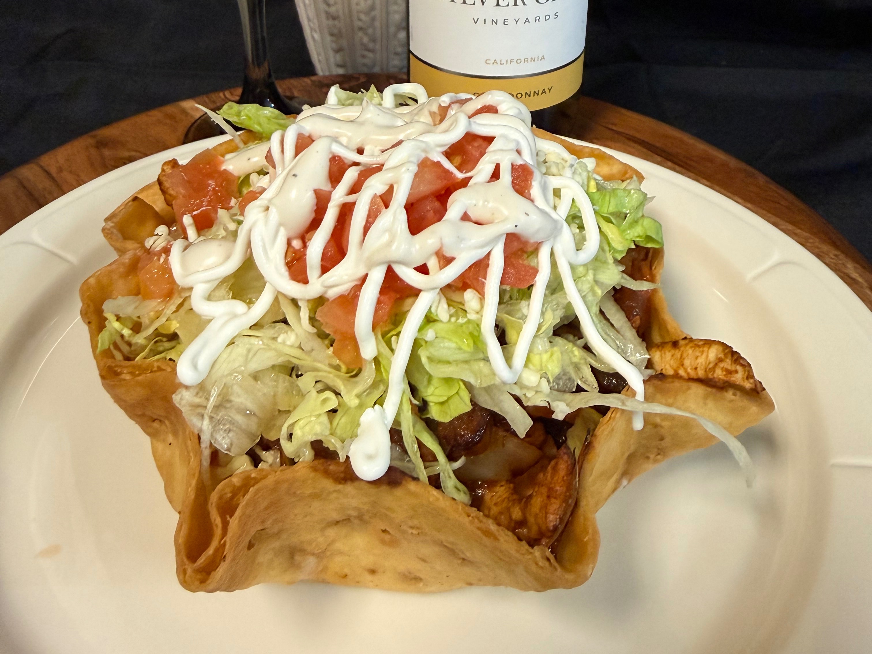 Fajita Taco Salad.