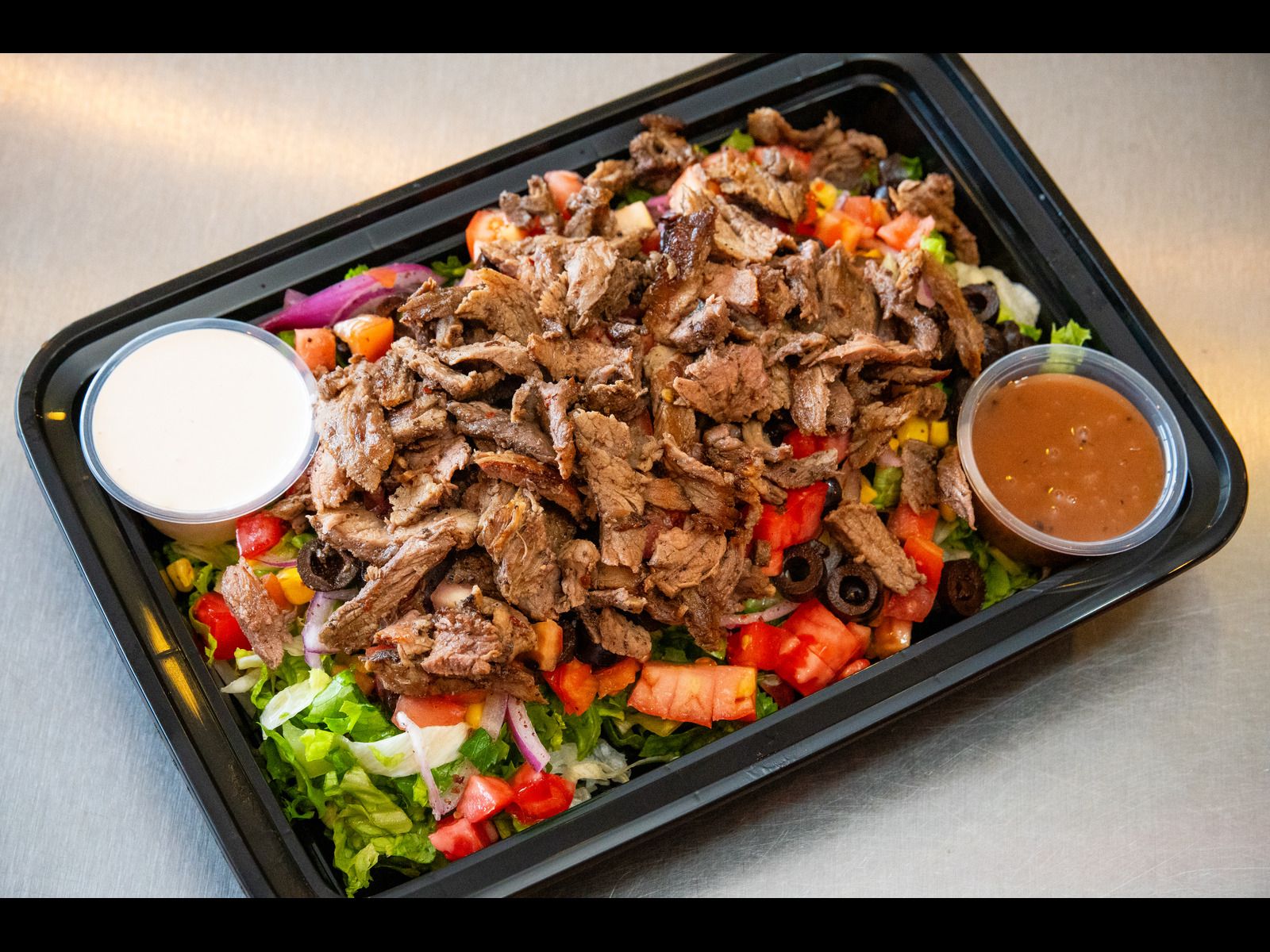 Lamb Shawarma Salad.