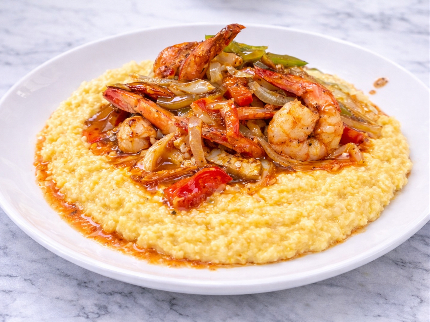 Creole Shrimp & Grits.