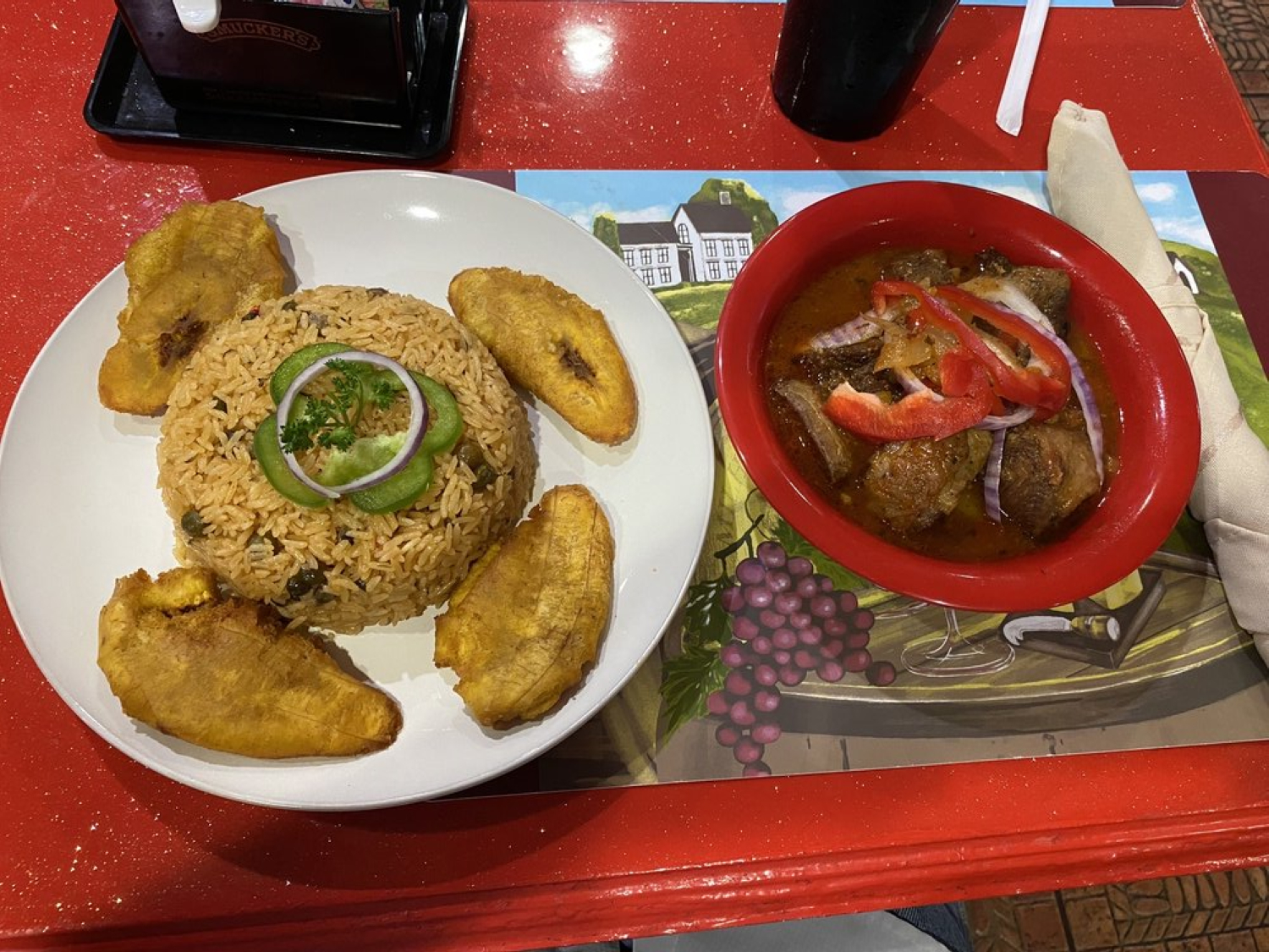 Kodden Ak Sos (Haitian Stewed Turkey).