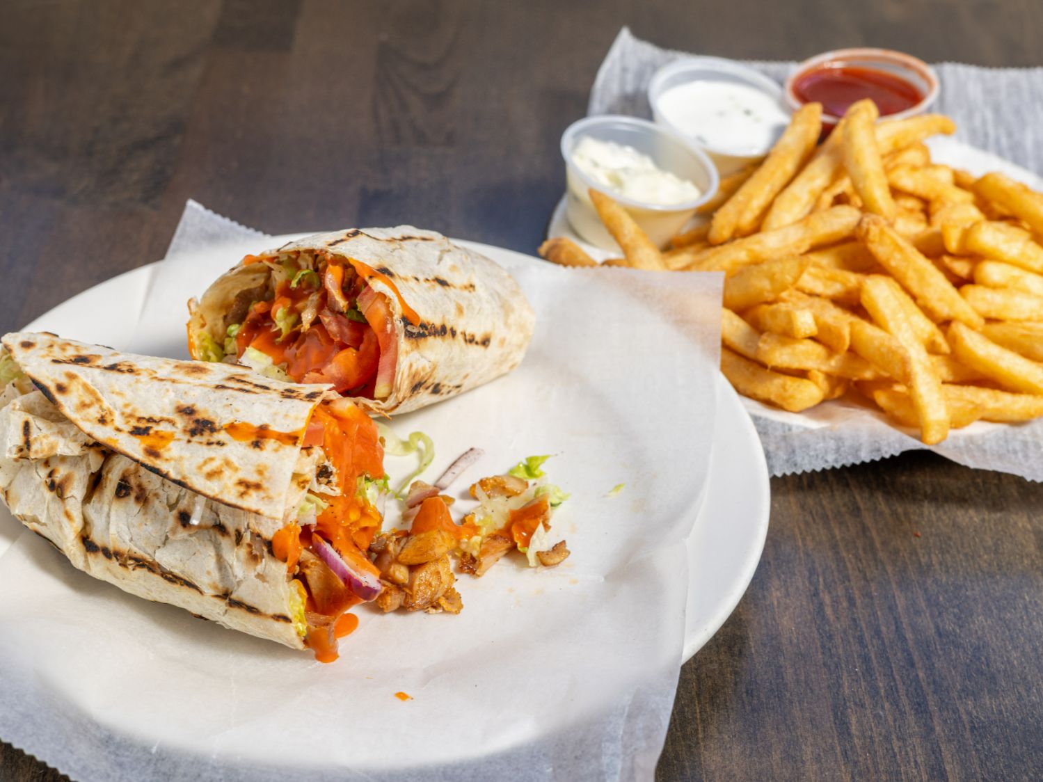 Buffalo Chicken Gyro