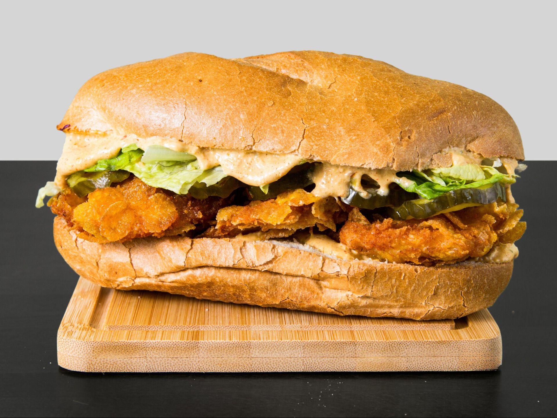 Crispy Chicken Sandwich.