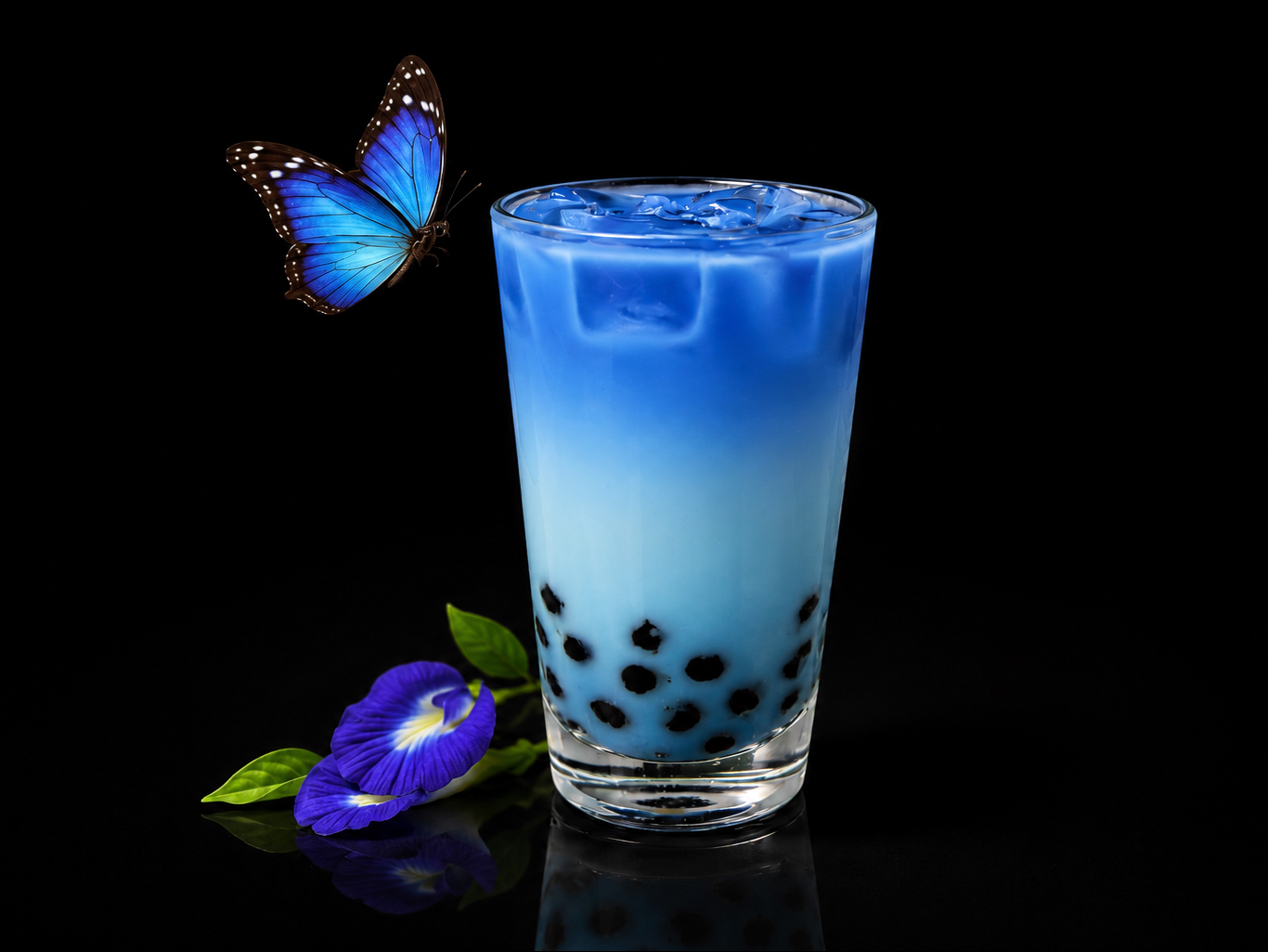 Butterfly Pea Boba.