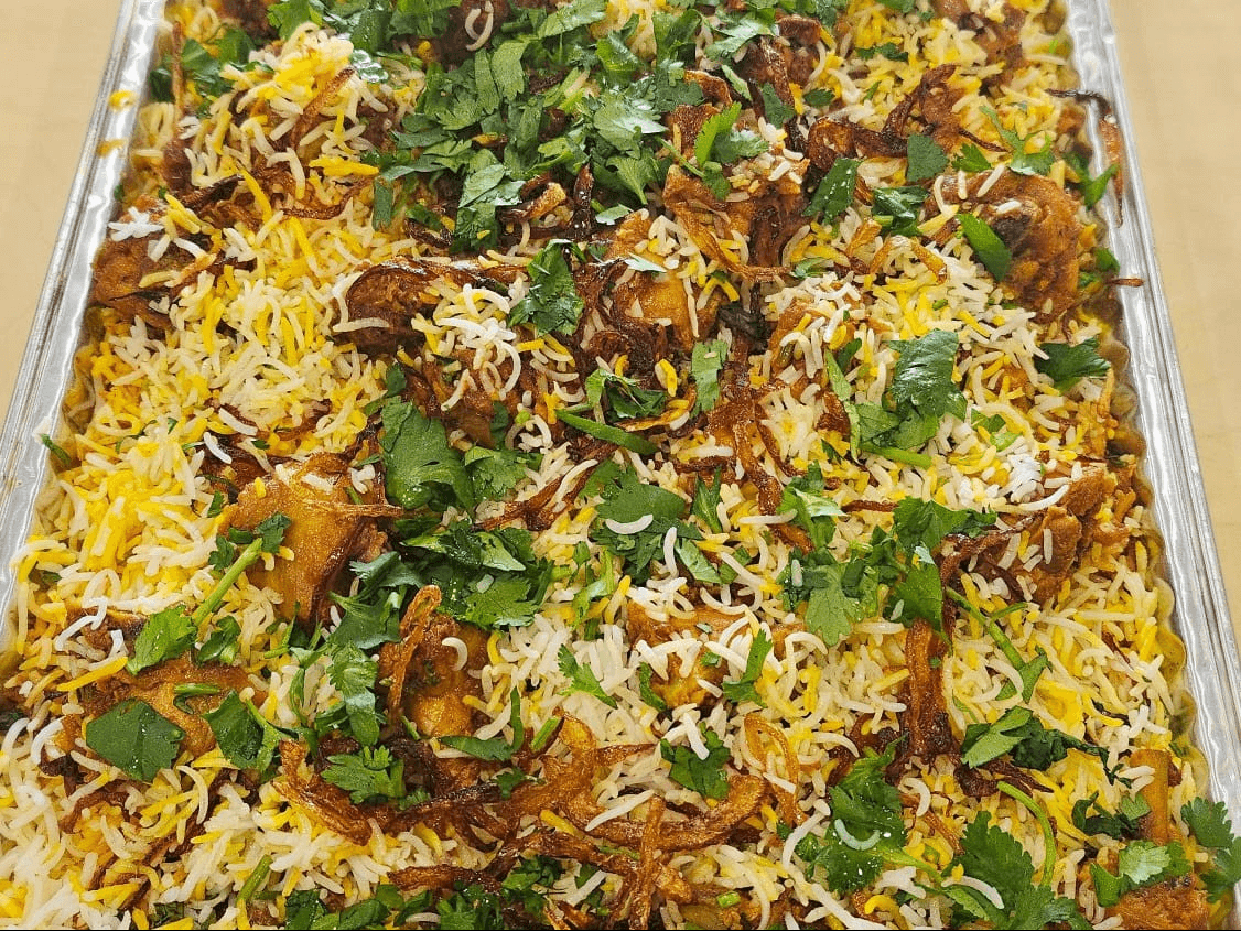RajuGari Chicken Biryani.