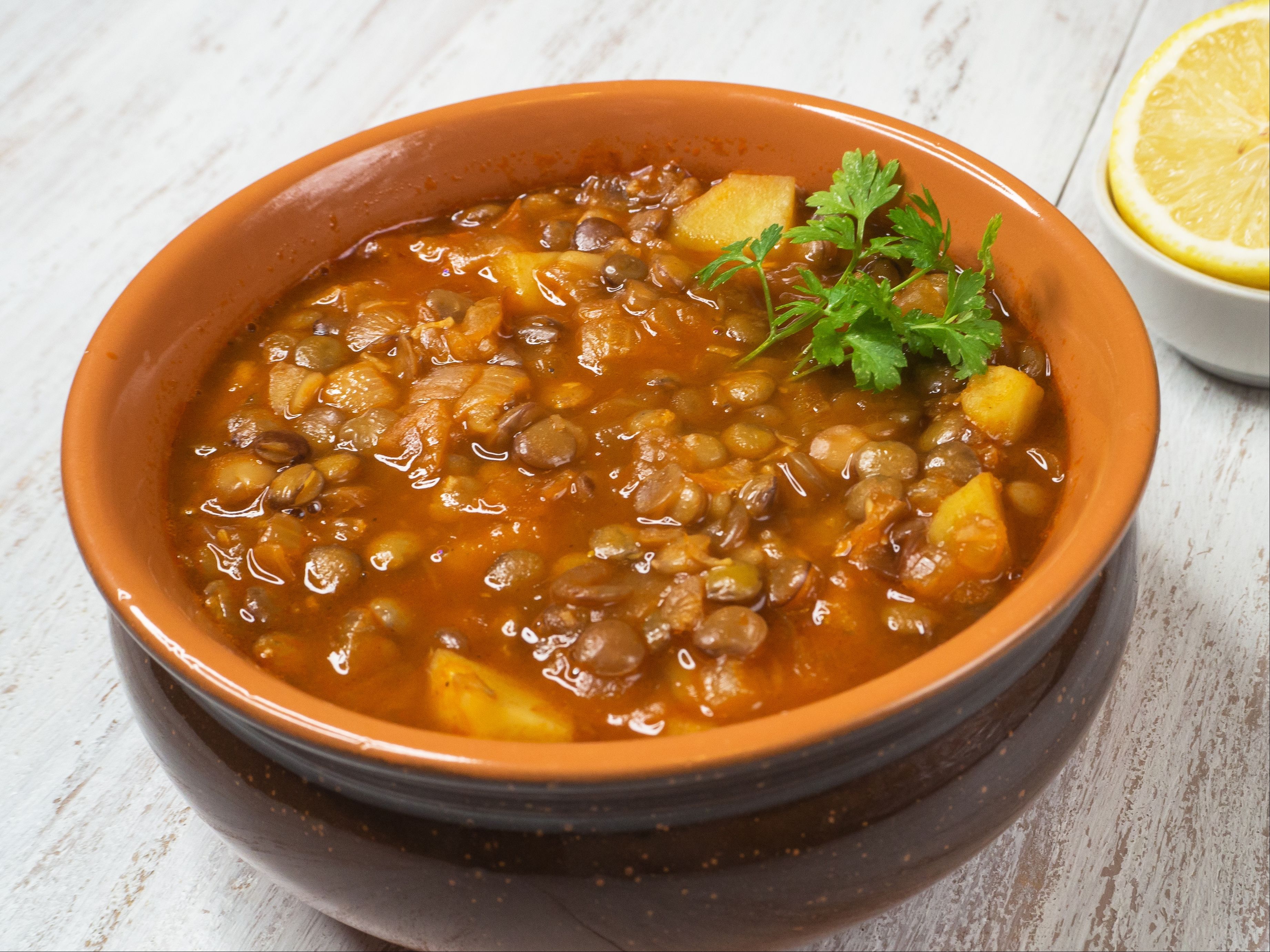 Lentil (Dhal) Soup.