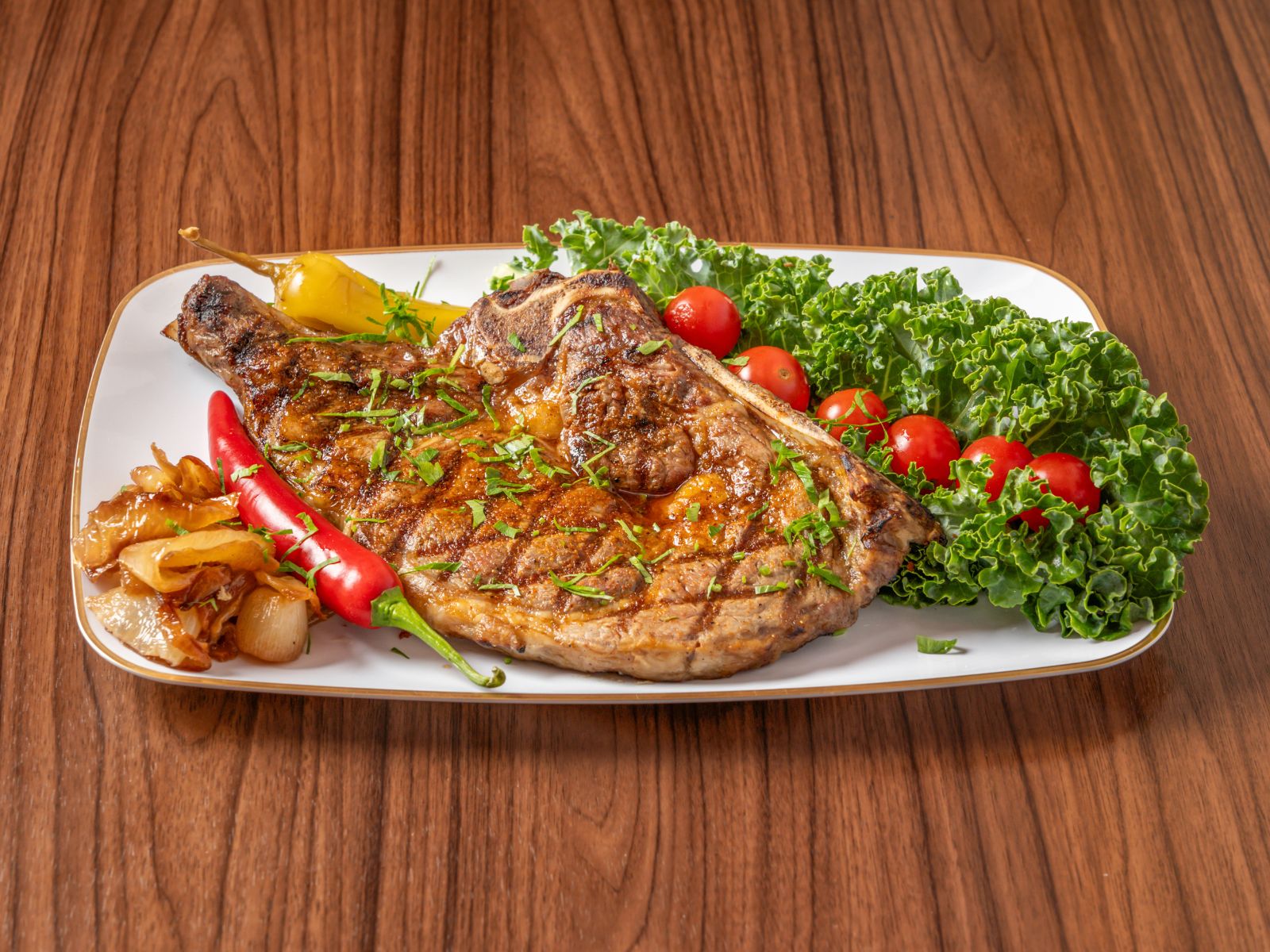 Rib Steak.