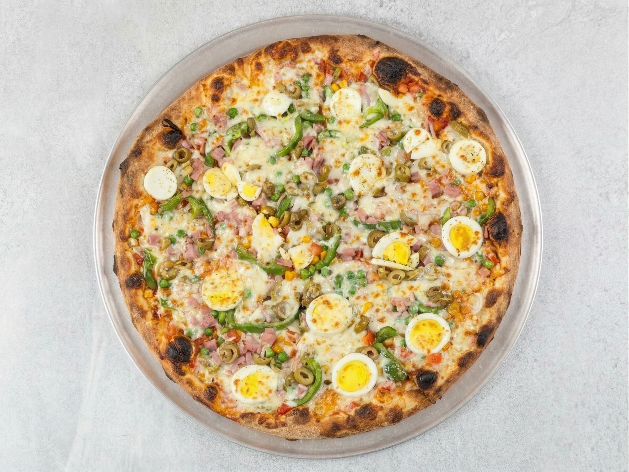 Portuguese Pizza 14'.
