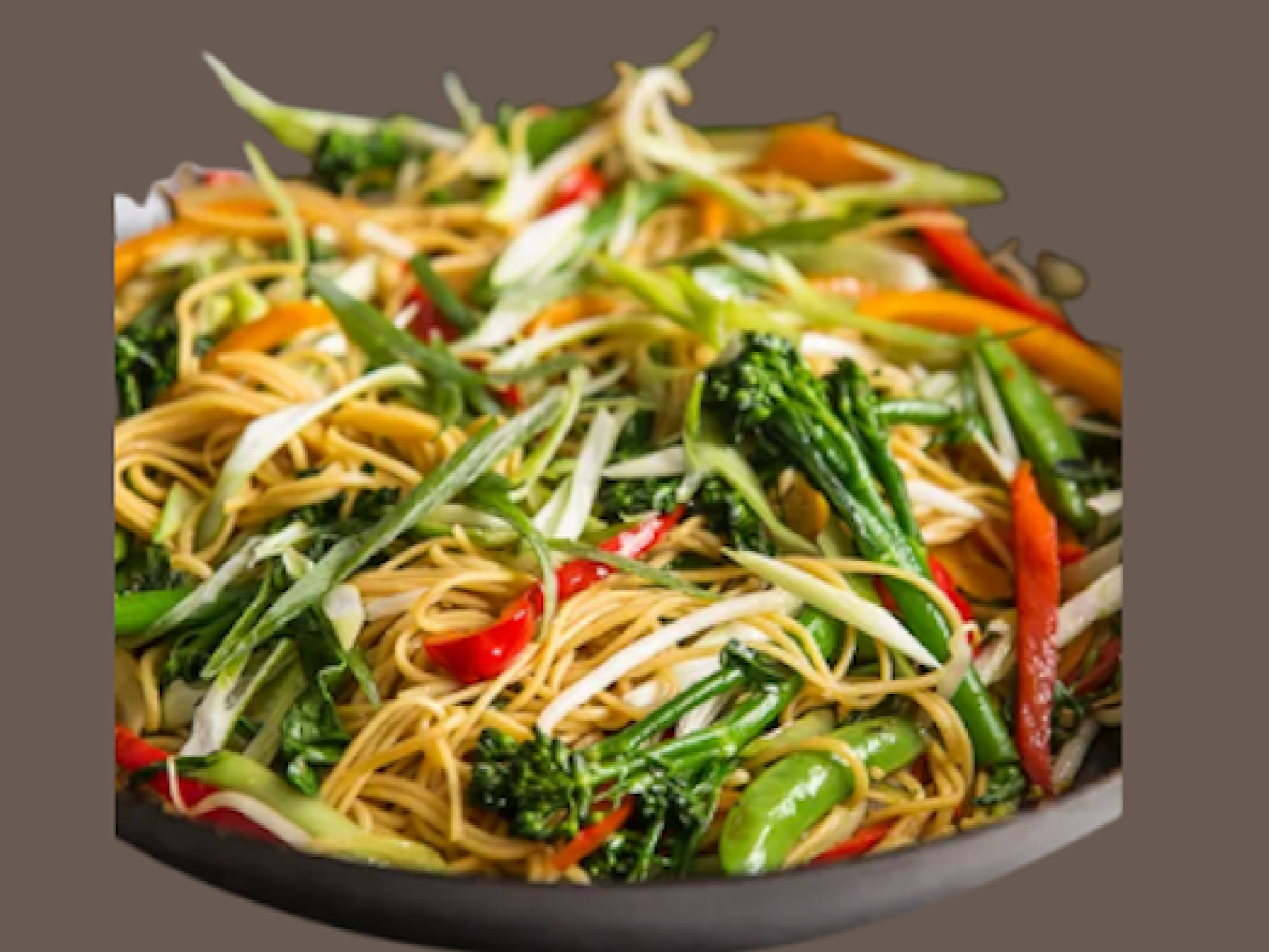 Fried Burmese Noodle (ခေါက်ဆွဲကြော်).