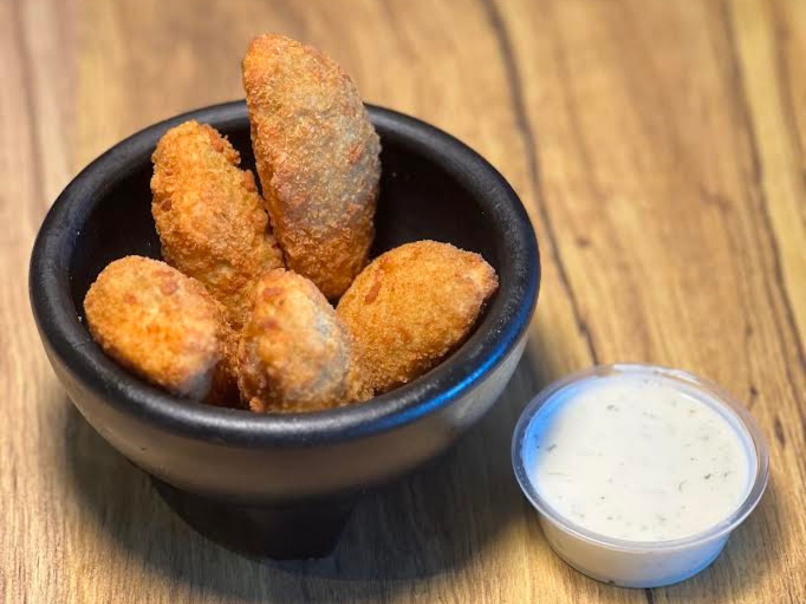 5 Jalapeno Poppers.