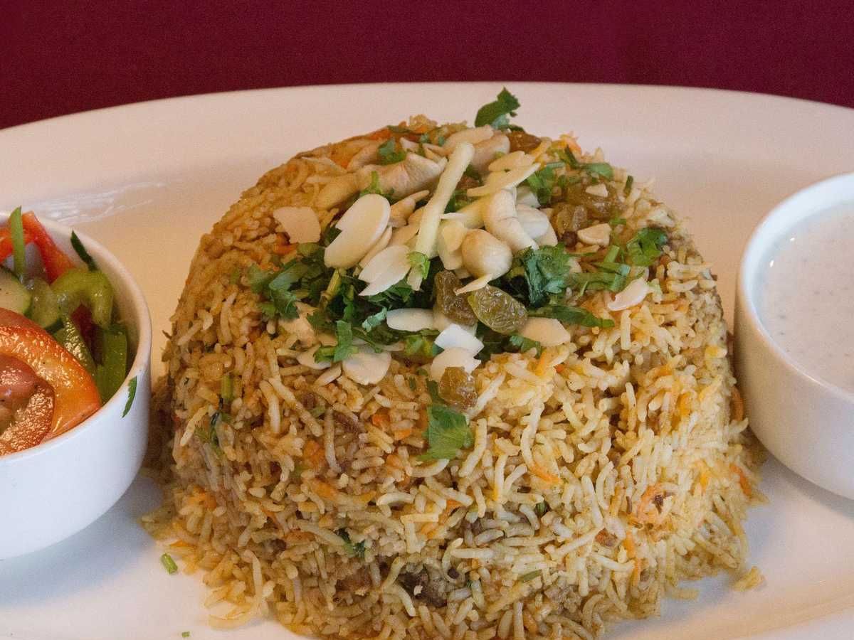 Lamb Biryani.
