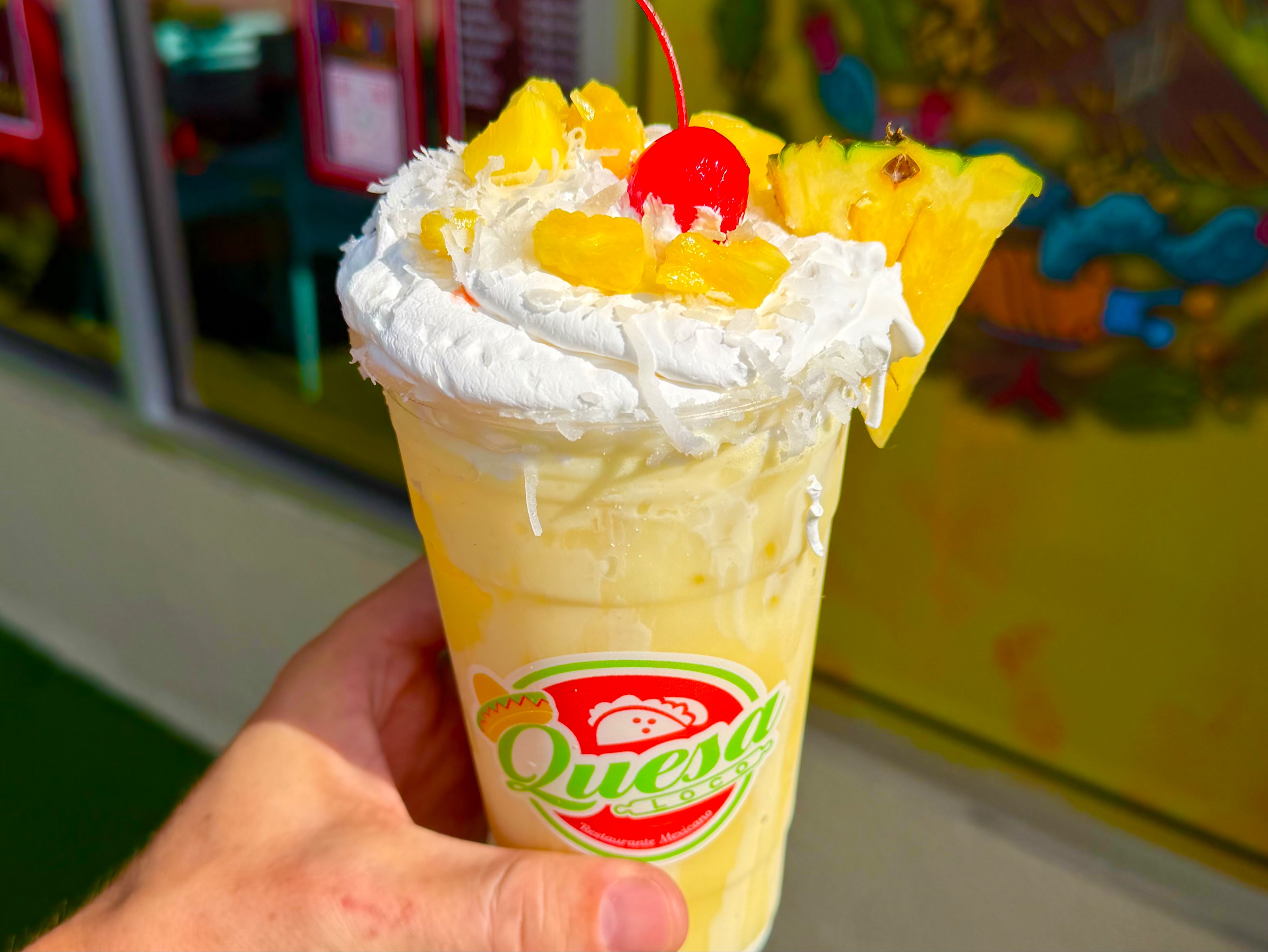 Loco Pina Colada Agua Fresca.