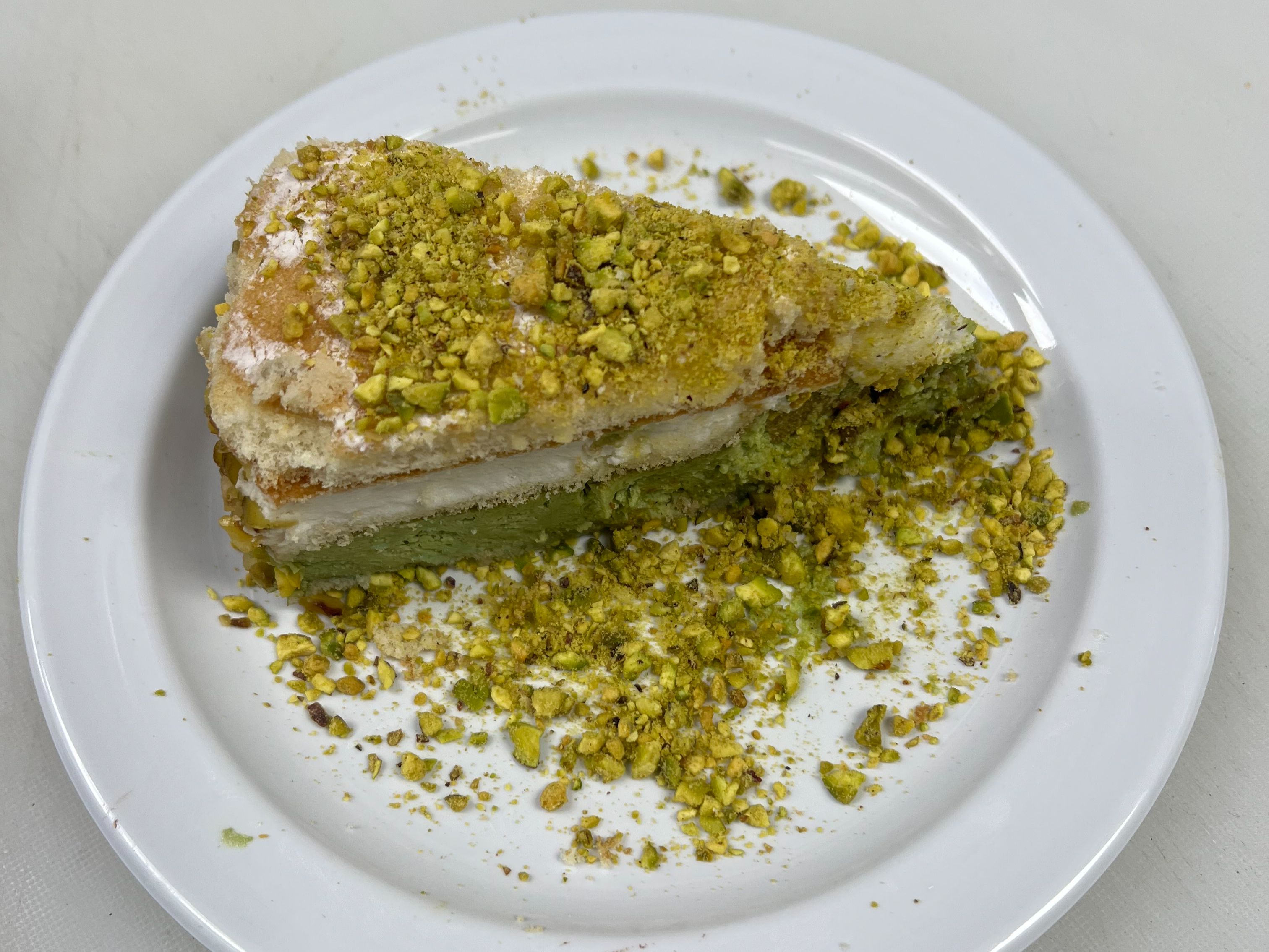 Pistachio Cake.