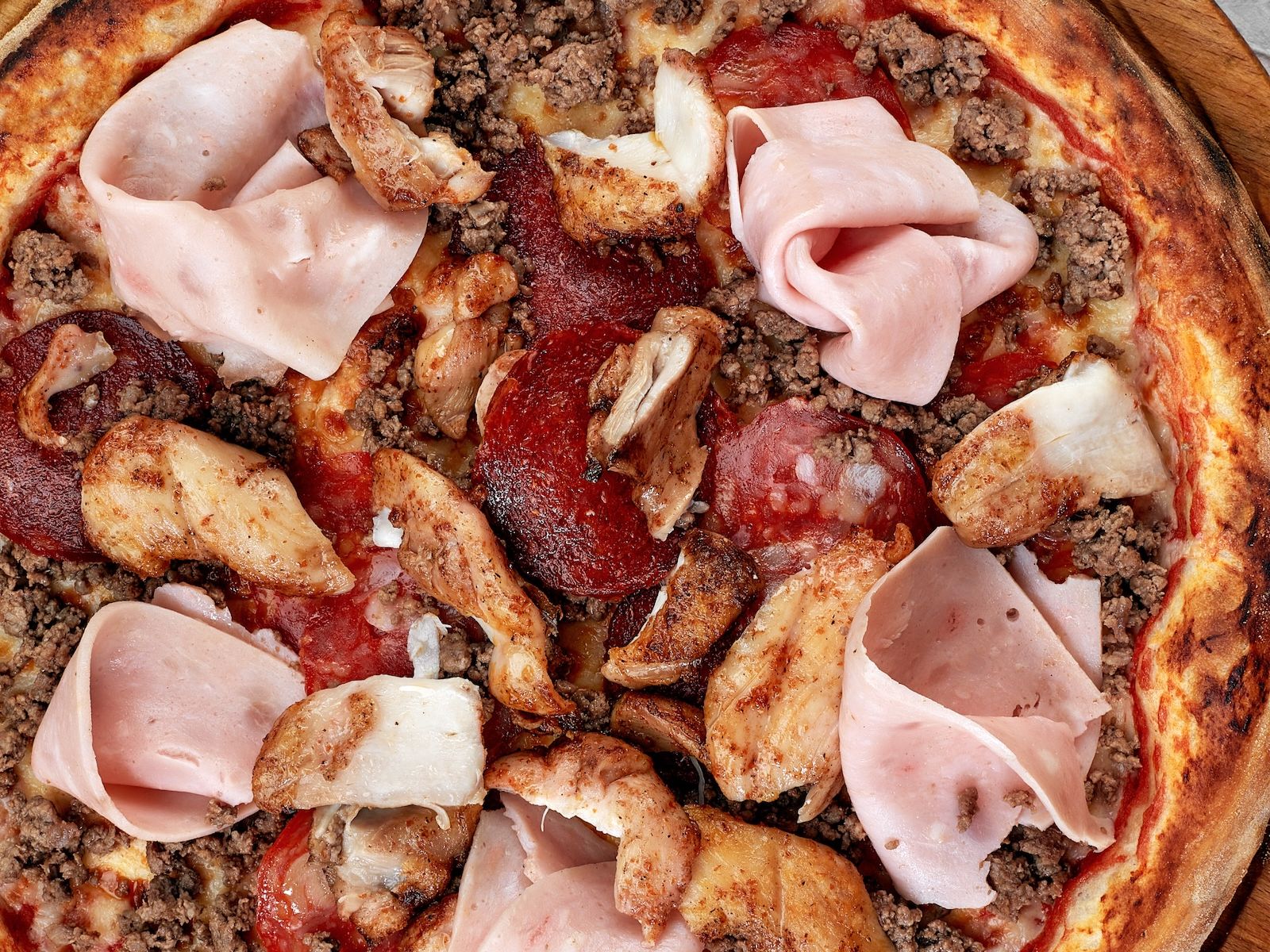 The Meat Loverz Pizza Medium.