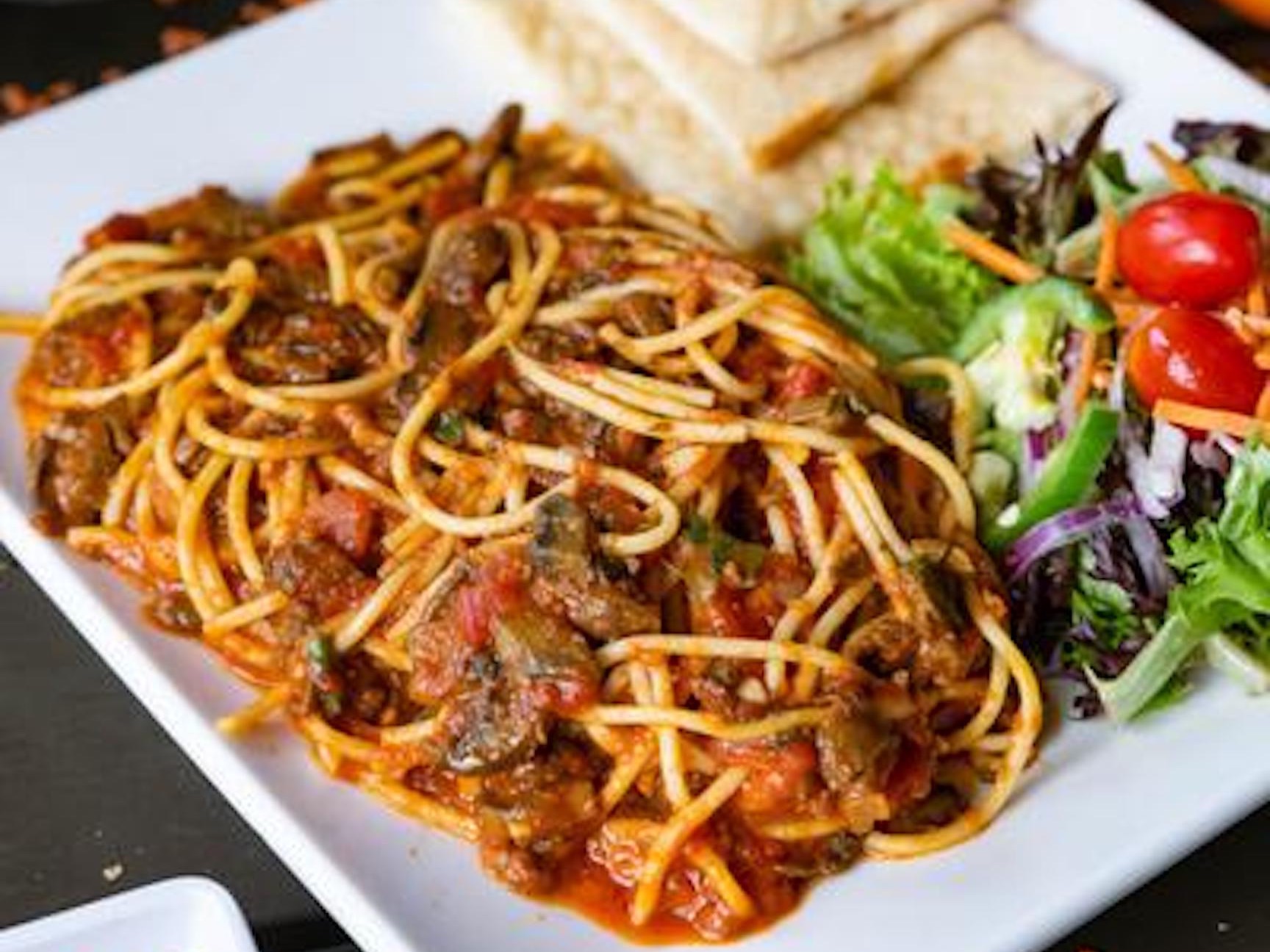 Mushroom Pasta*.