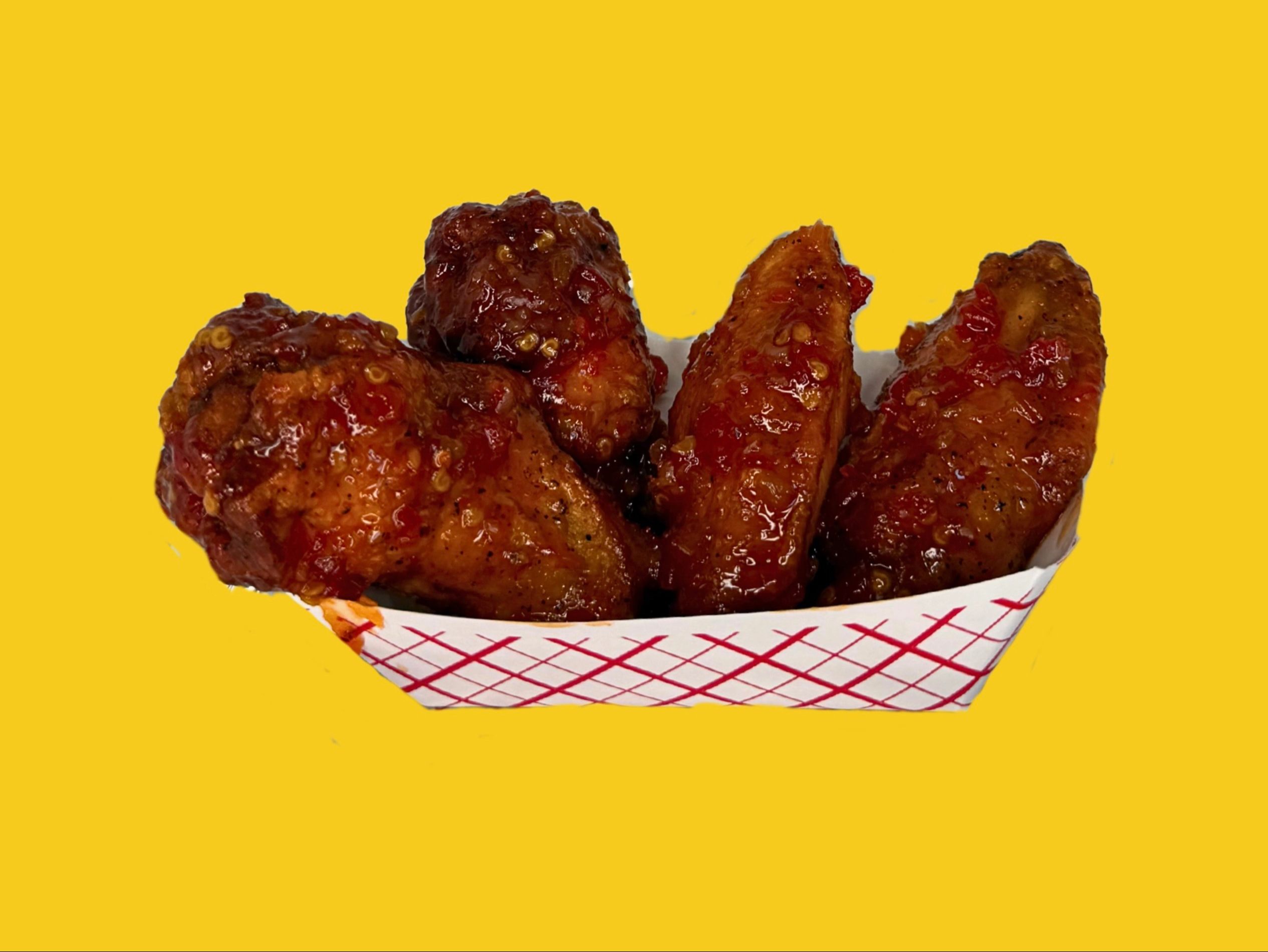 Mango Habanero Wings (Half Dozen).