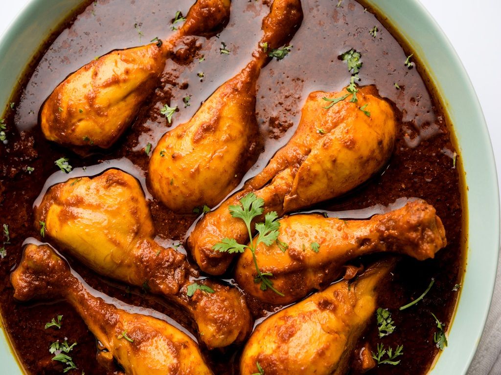 Med Curry Chicken