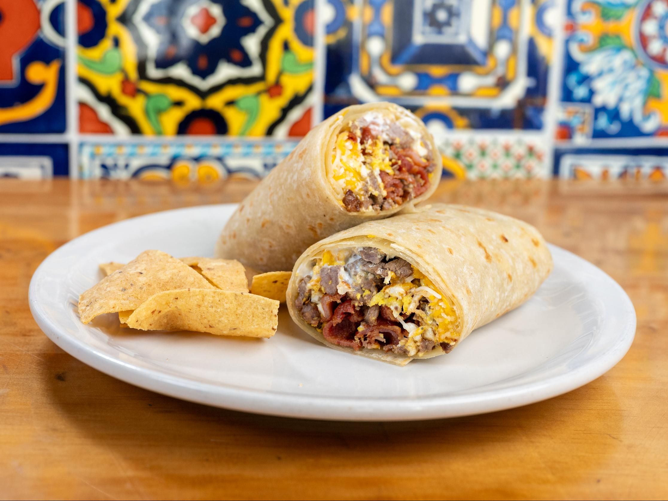 Steak & Bacon Burr.
